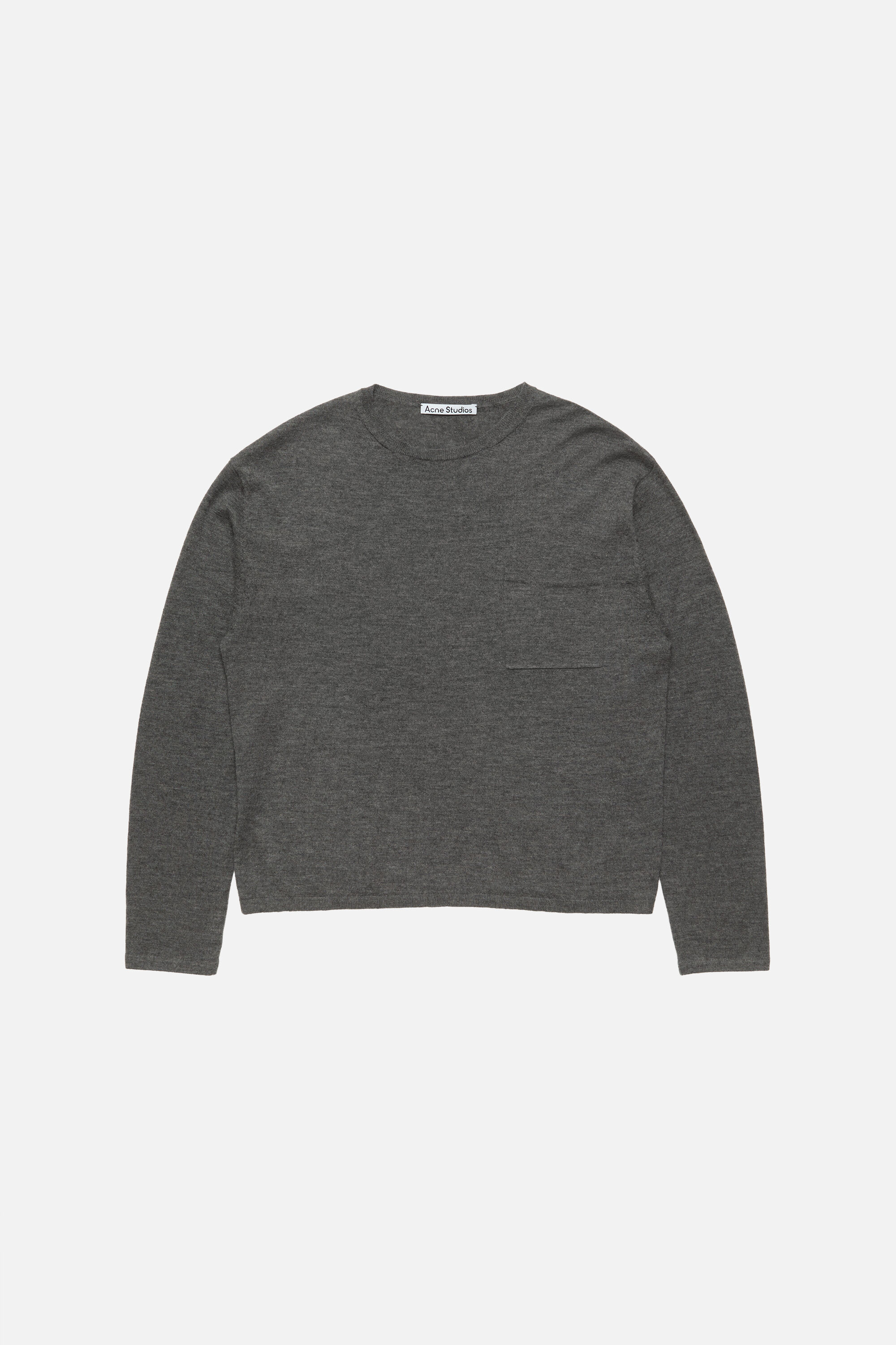 シ*け様 Acne Studios border knit Acne Studios - カシミヤニットセーター - ブラック