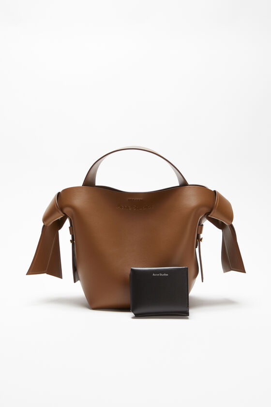Acne Studios - レザー製三つ折りウォレット - ブラック
