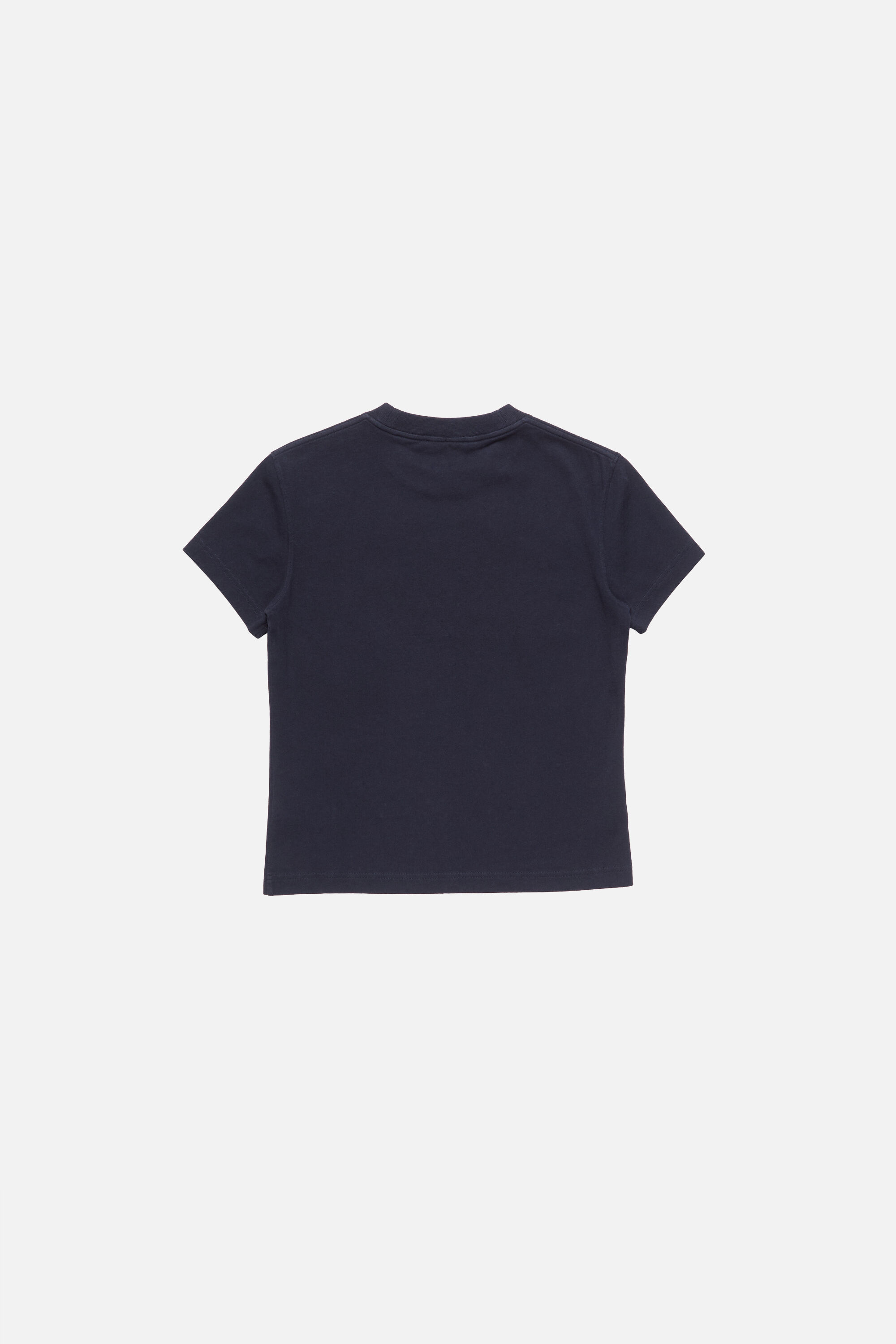 Acne Studios - ロゴジャージーTシャツ - ダークネイビー