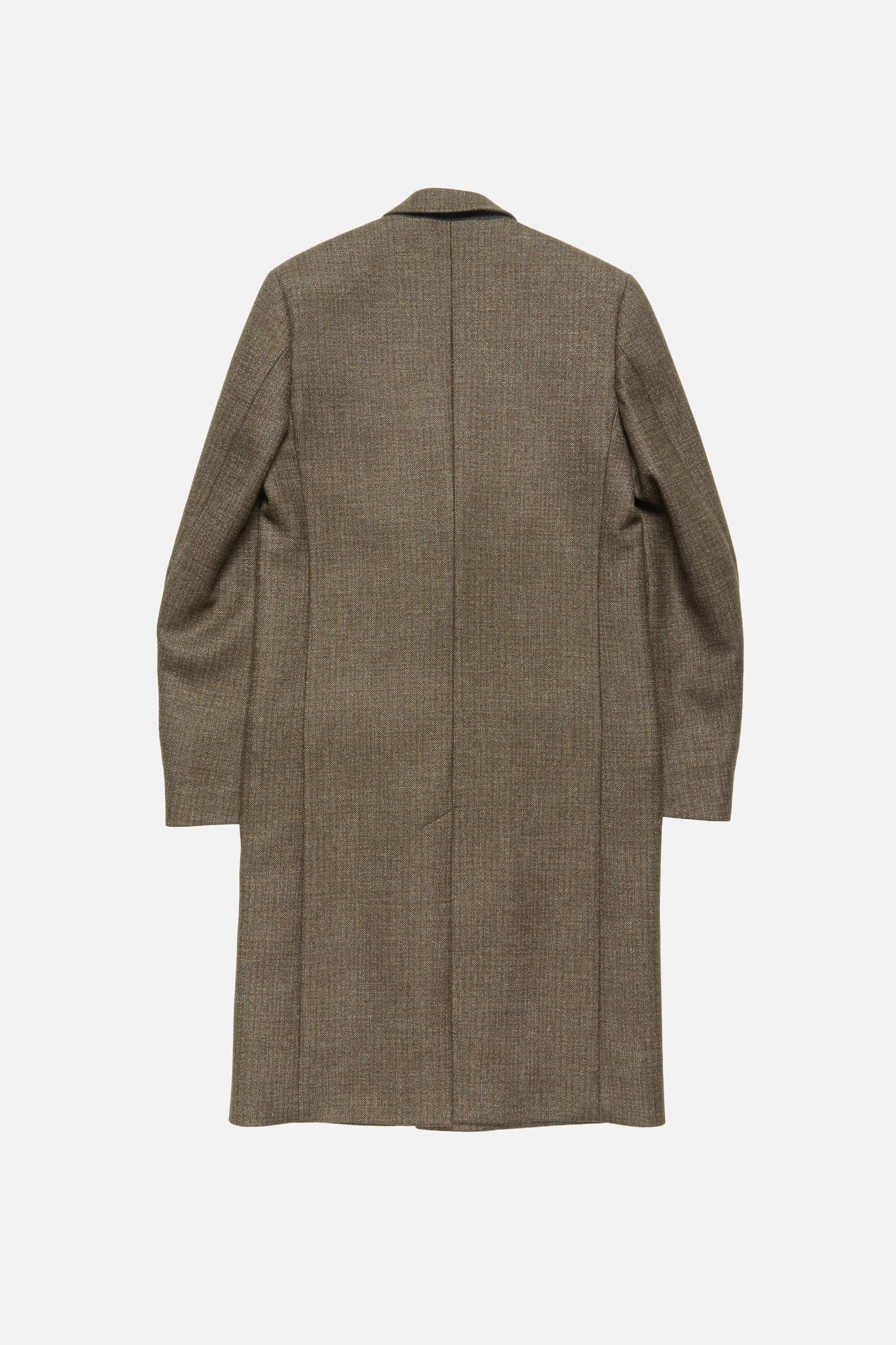 Acne Studios - Wool single-breasted coat - Brown