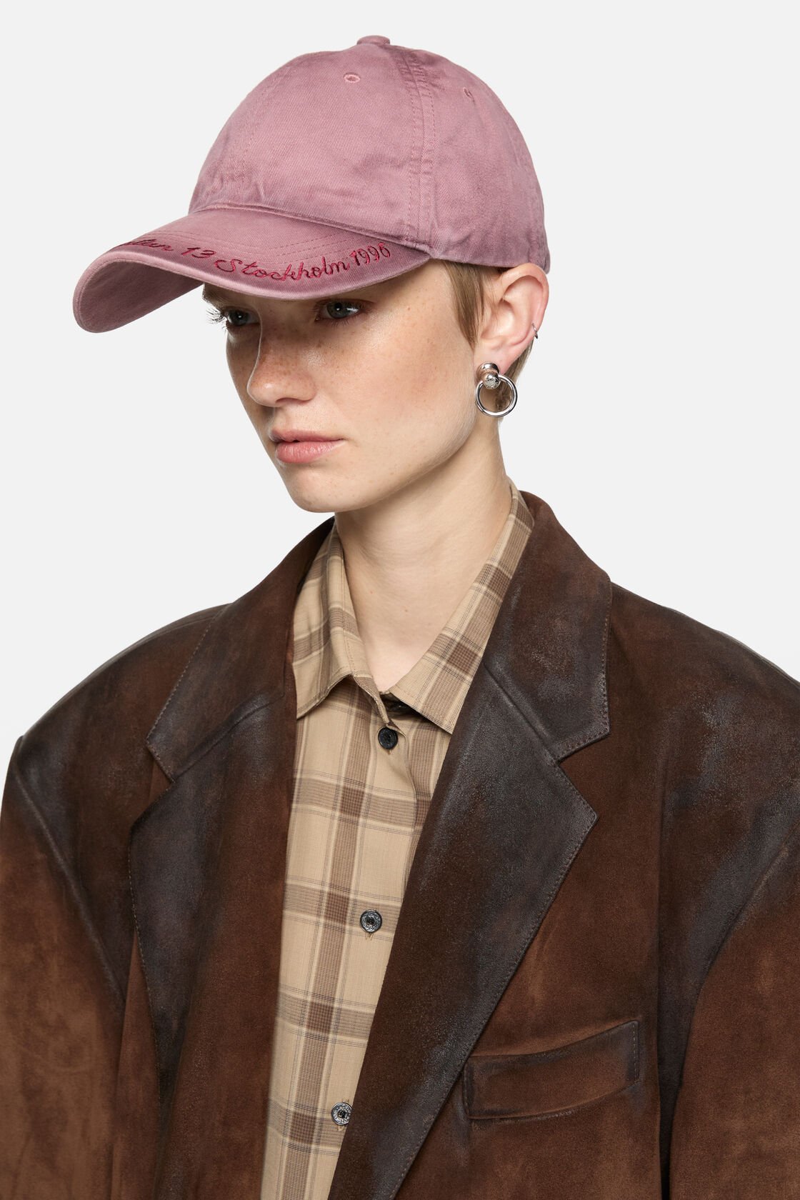 Logo cap, Mauve pink, 2000x