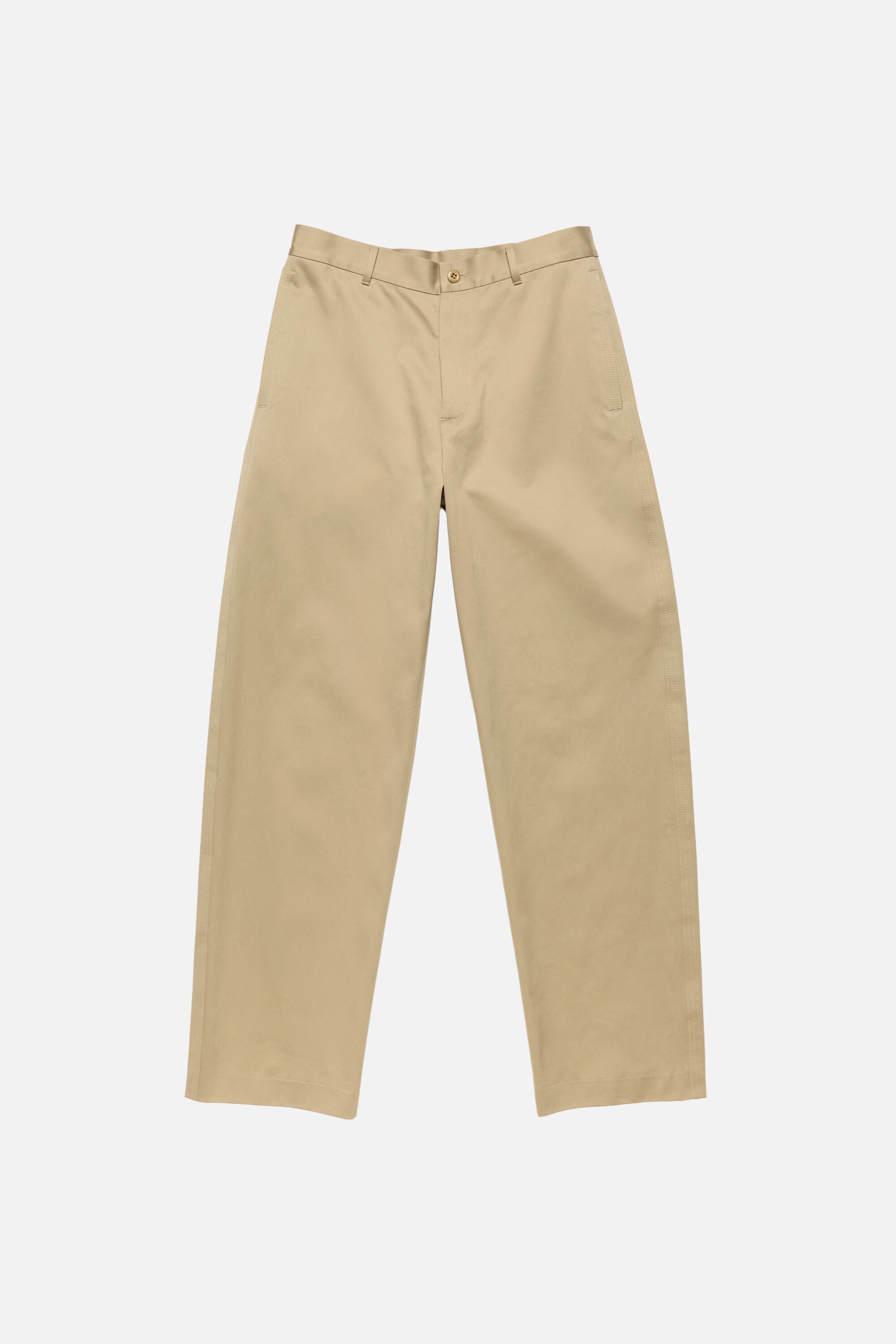 Acne Studios - Cotton satin trousers - Dusty beige