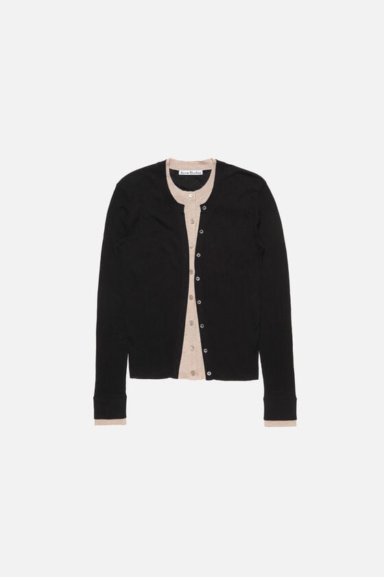 RW-WN-KNIT000024, Black/beige