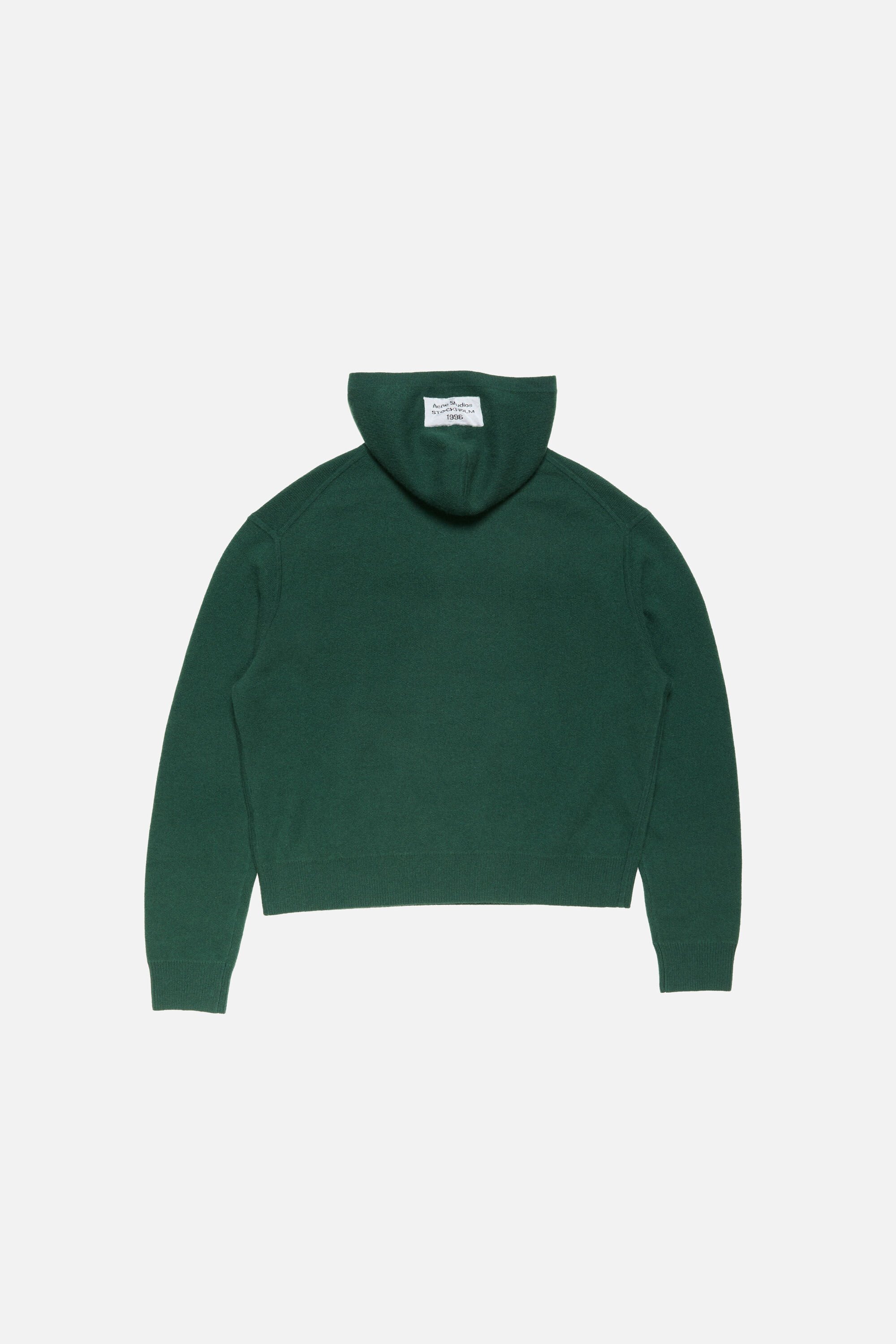 Acne Studios - Cashmere Hoodie - Bottle green