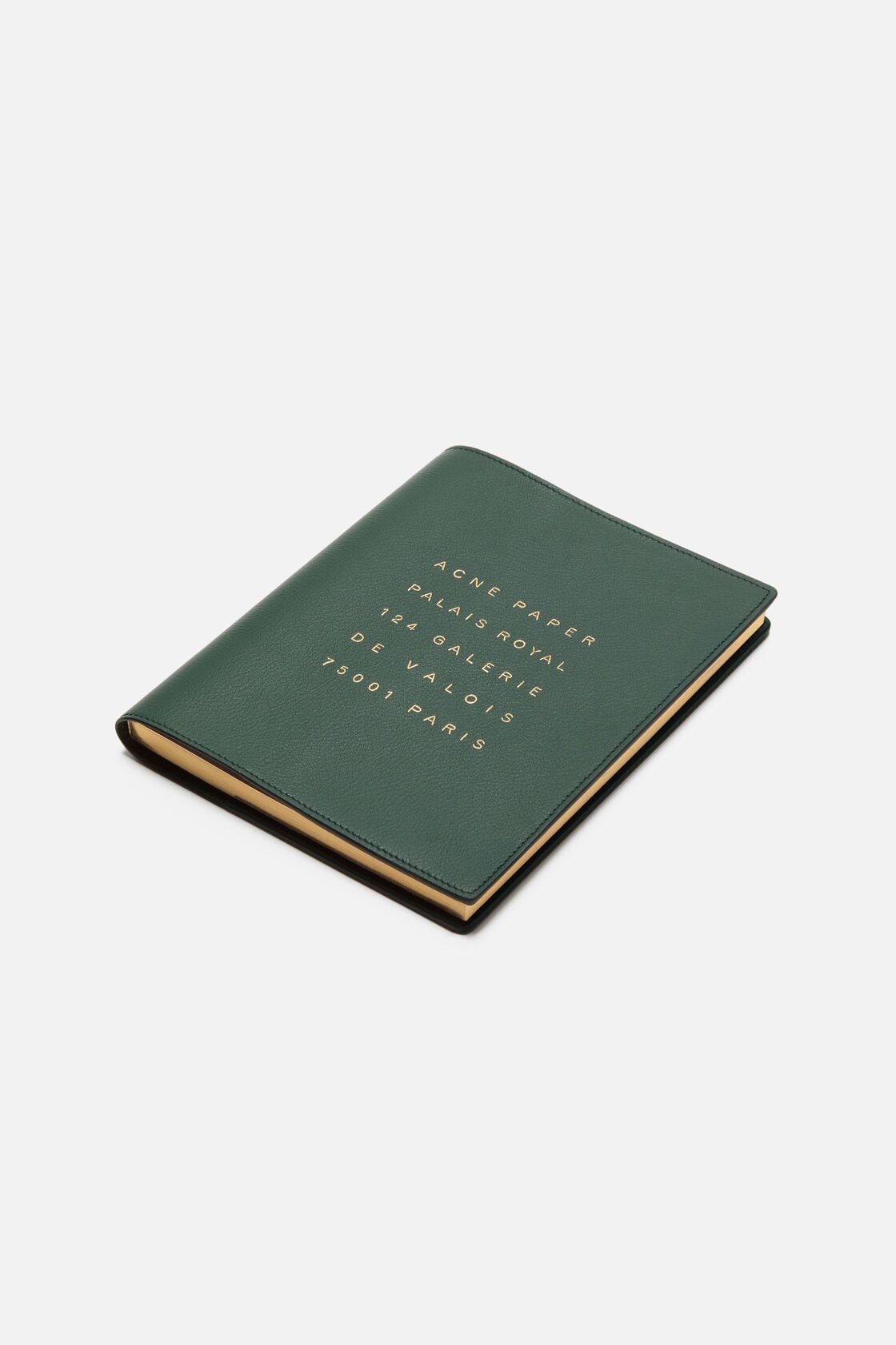 Acne Paper Palais Royal notebook &ndash; large, Dark green, 2000x