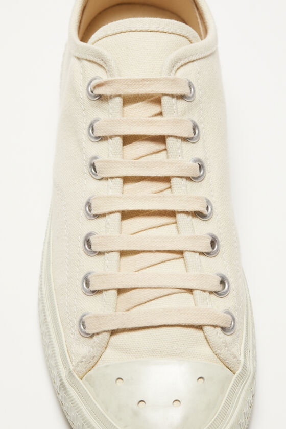 新品 長 acne studios ローカットスニーカー キャンバス ツートン