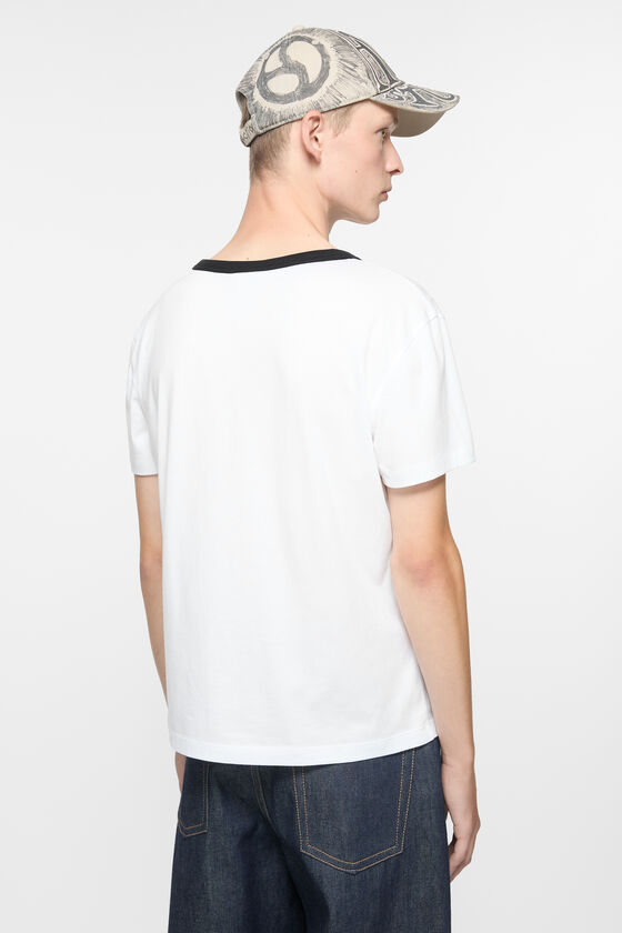 Acne Studios - T-shirt - Regular fit - Optic White 