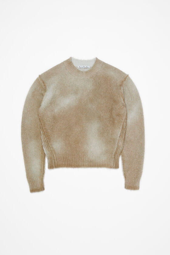 Acne Studios - スプレー仕上げセーター - マッシュルームベージュ