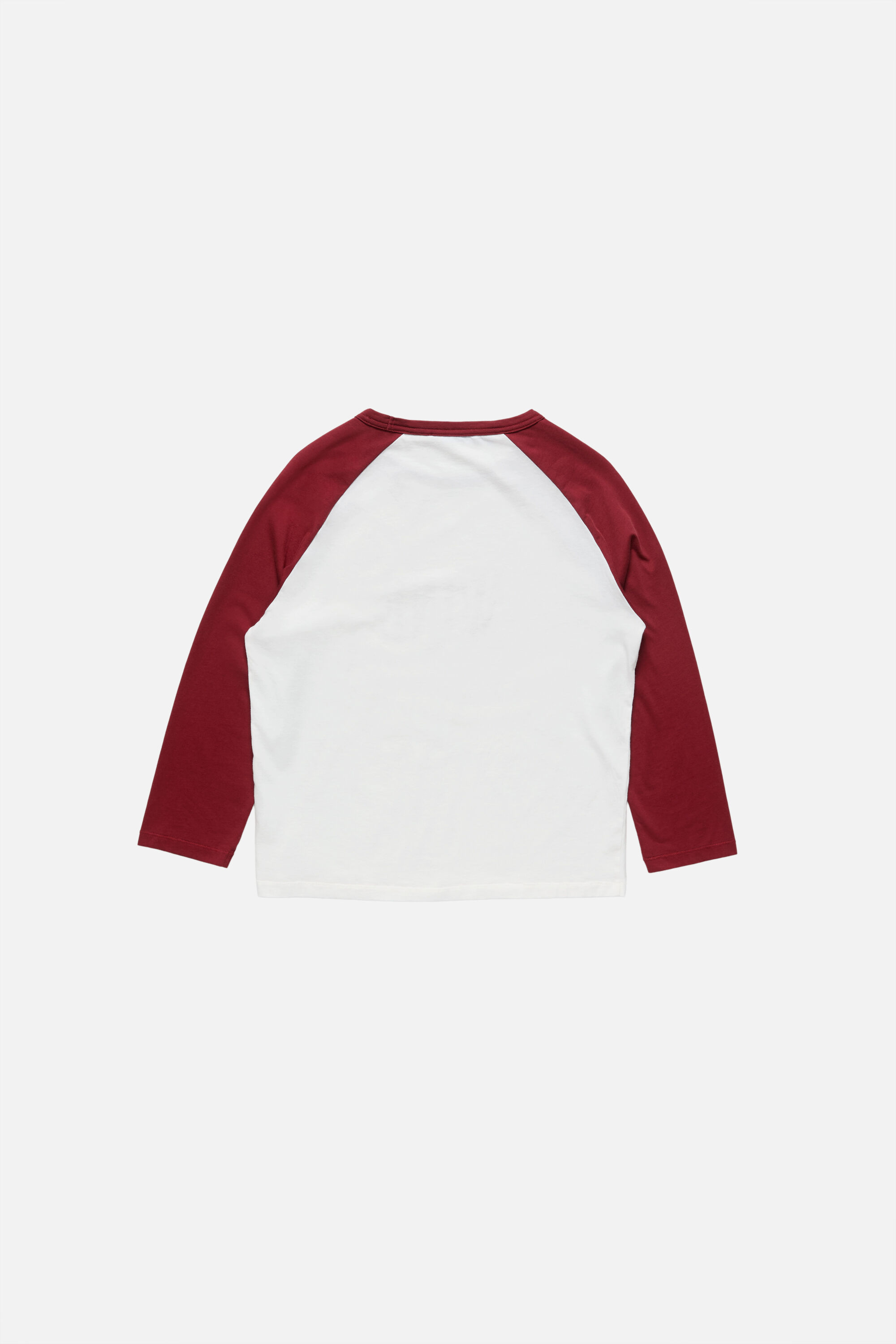Acne Studios - Wine graphic t-shirt - Burgundy/white