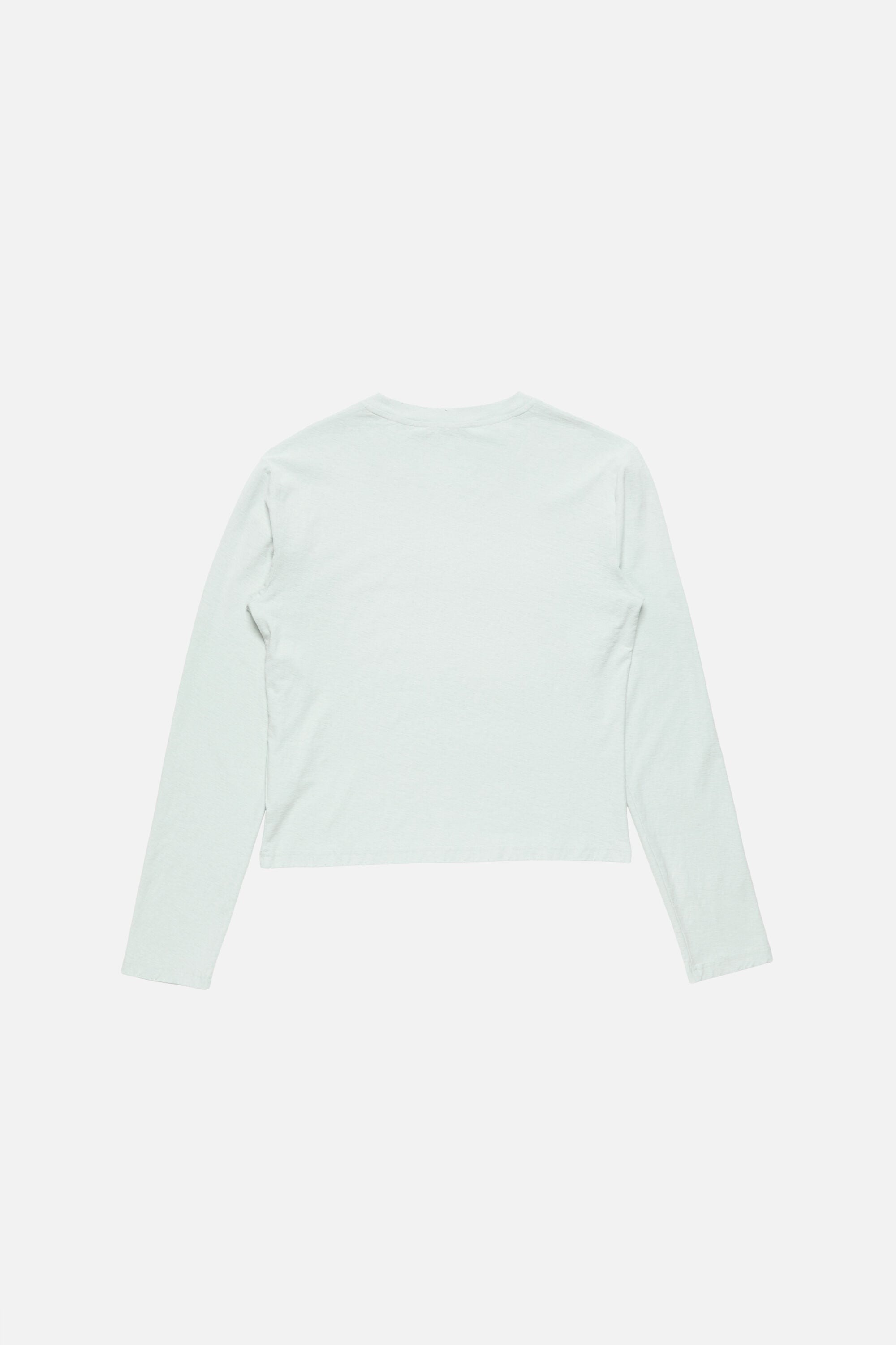 Acne Studios - Longsleeve logo t-shirt - Pale mint