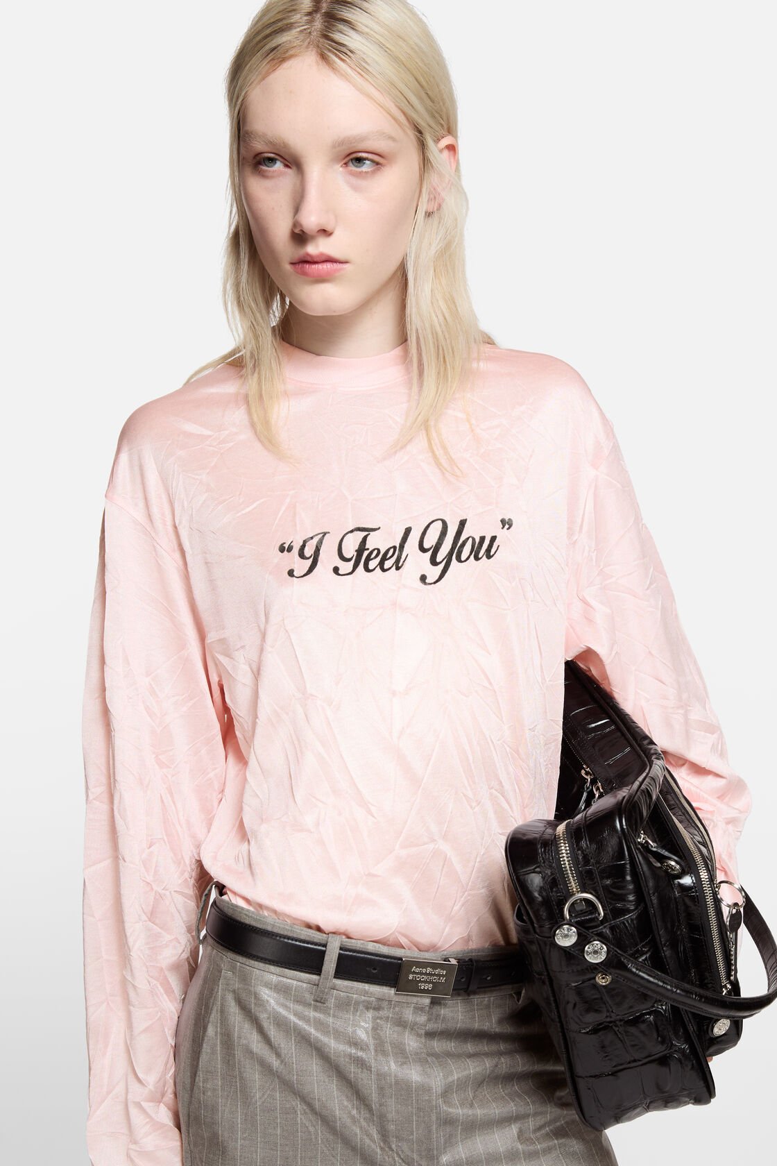 Graphic t-shirt - relaxed, Powder pink, 2000x