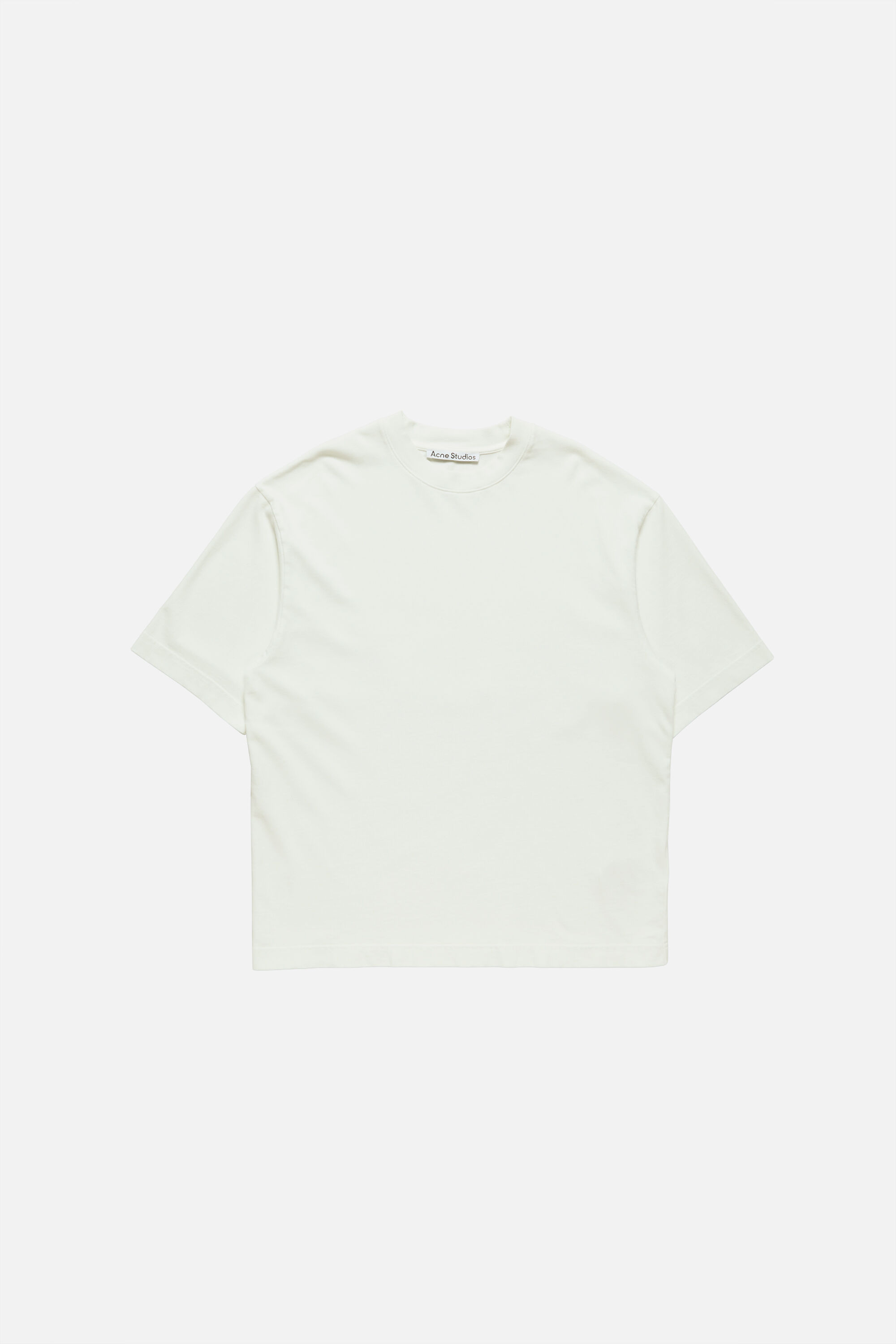 Acne Studios - Rubber logo t-shirt - Ice White