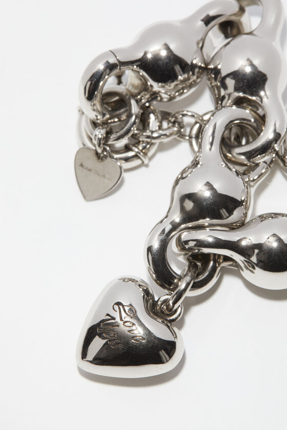 Acne Studios Womens Antique Silver Agoflus Brass Bracelet