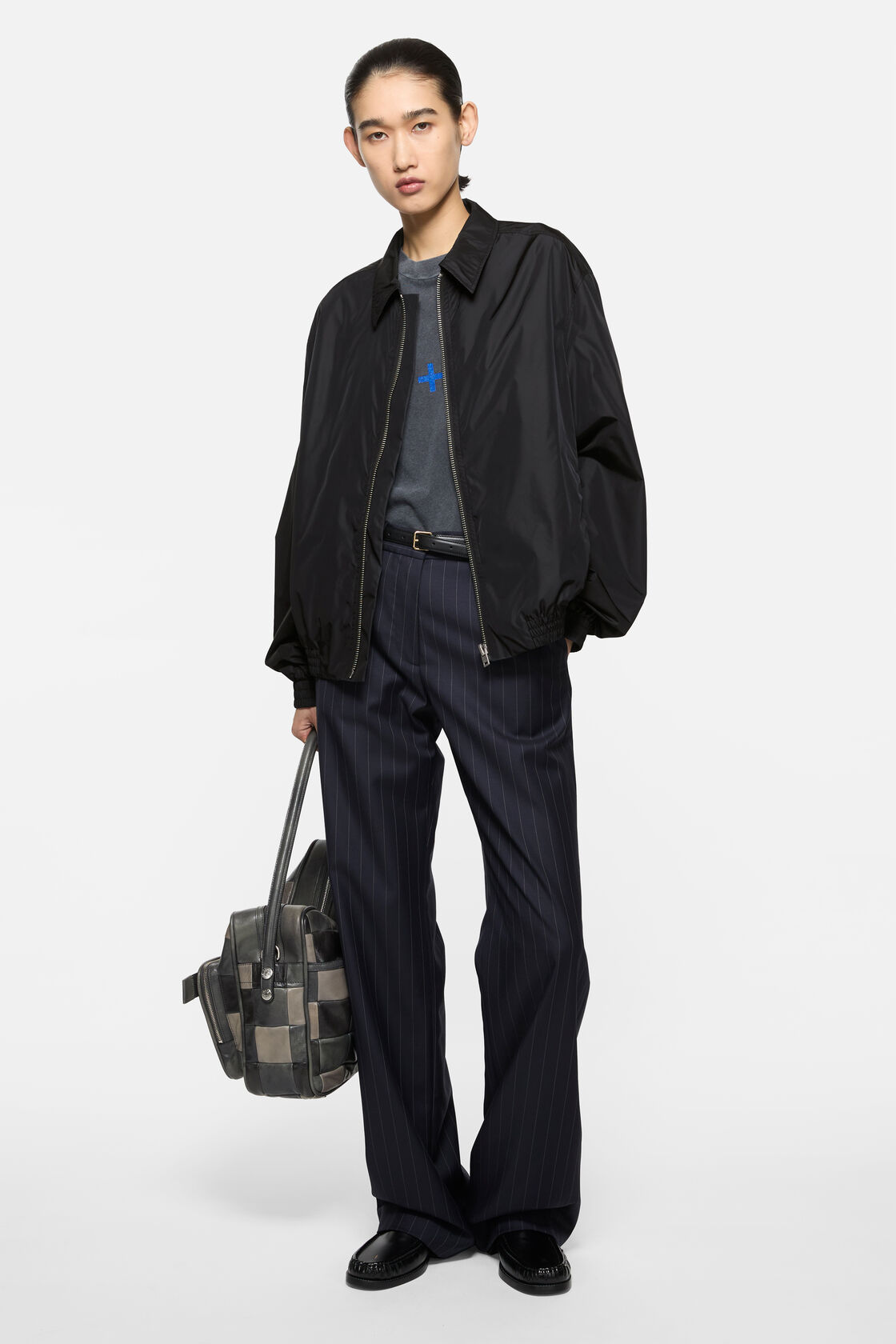 Lightweight nylon jacket, Black, 2000x
