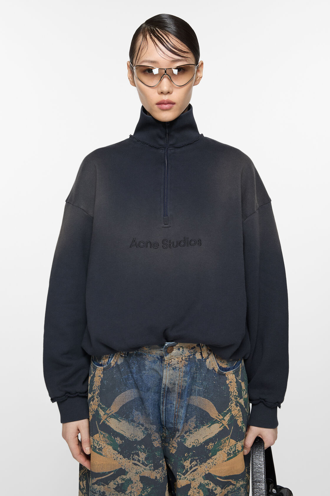 Logo sweater, Navy blue, 2000x