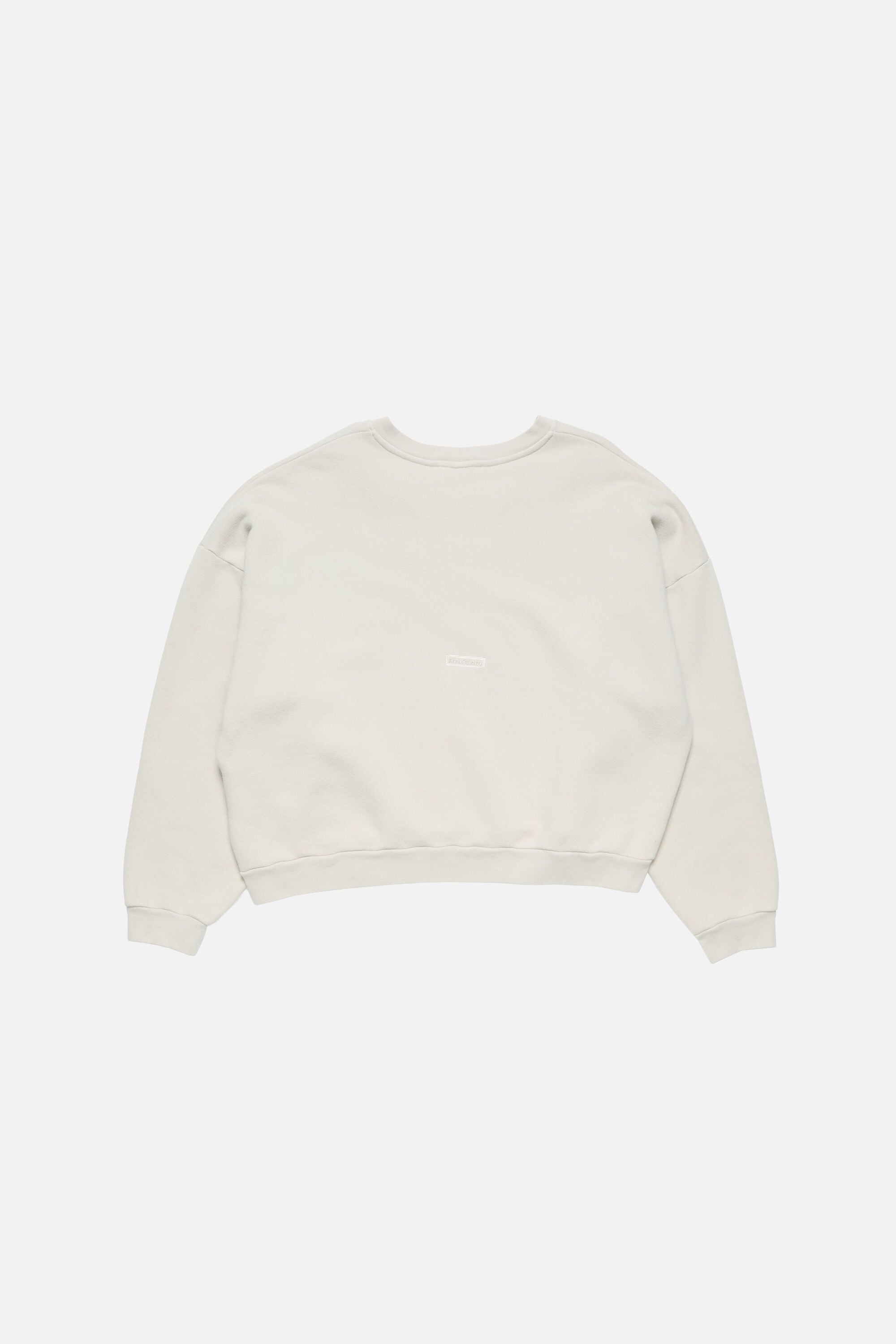 Acne Studios - ラバーロゴフリーススウェットシャツ - ライトトープ