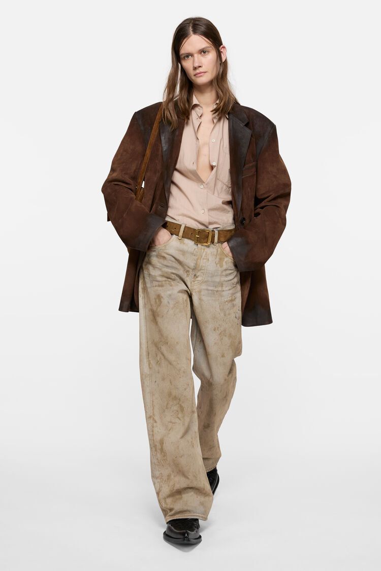 Acne Studios 2021F Klondike, Sand beige