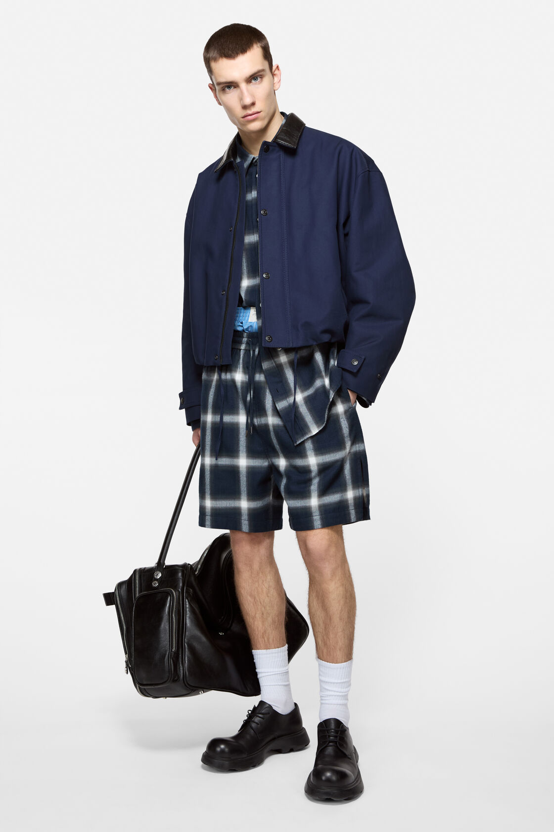 Twill jacket, Navy, 2000x