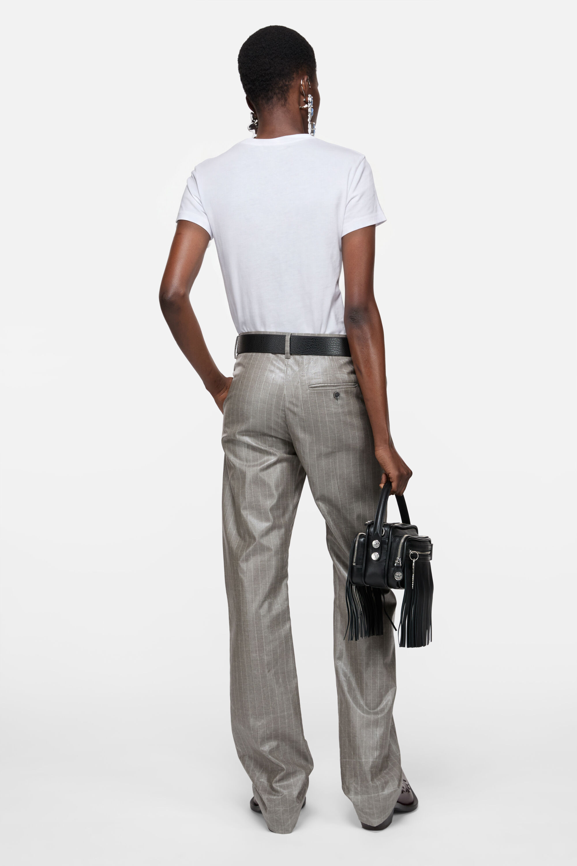 Acne Studios - Fitted graphic t-shirt - Off white Acne Studios - Fitted graphic t-shirt - Off white