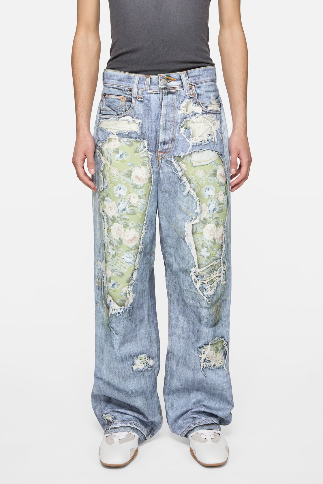 Trompe-l&rsquo;&oelig;il jeans - 1981, Blue/green, 2000x