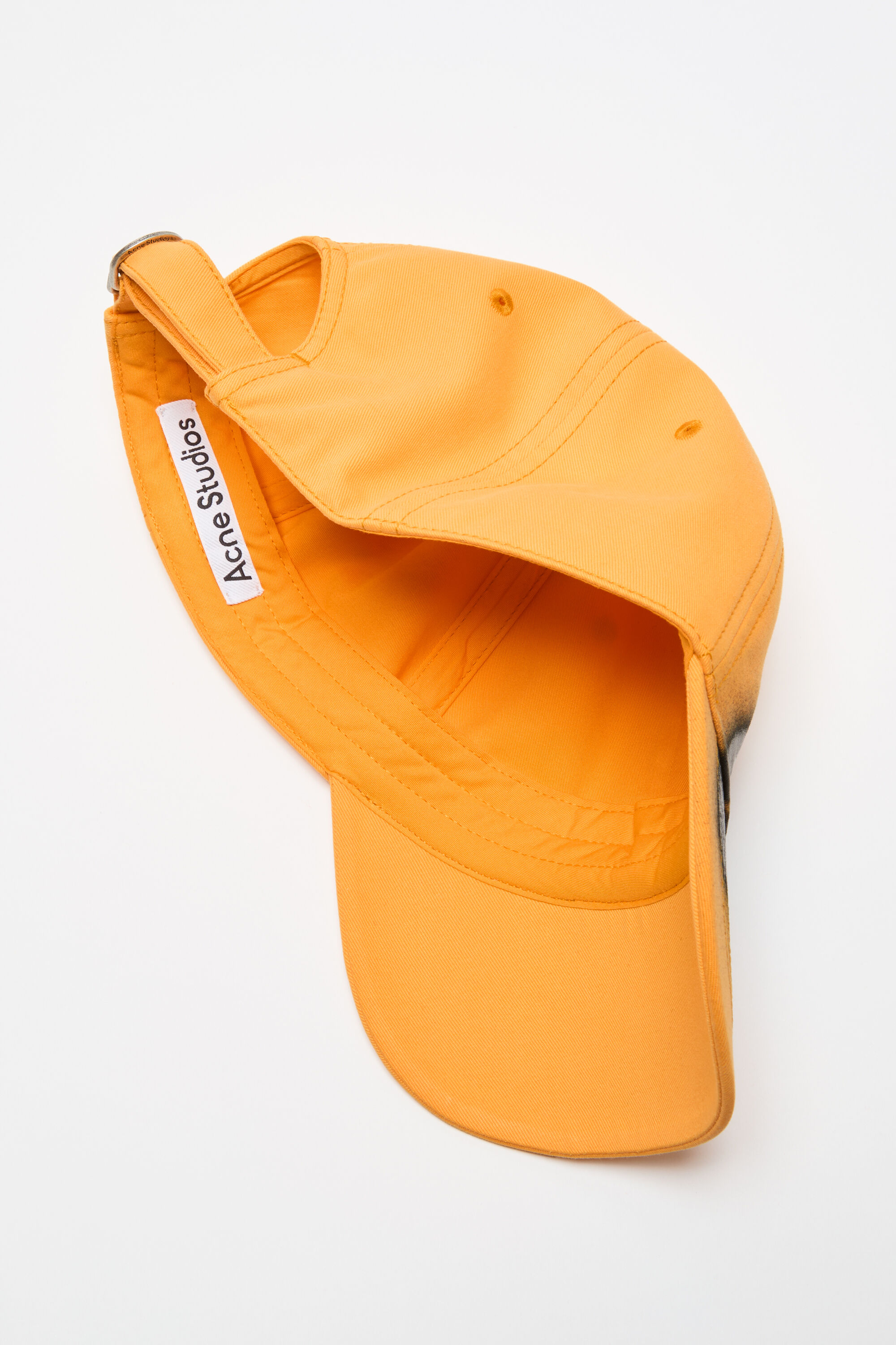 Acne Studios - Sprayed graphic cap - Saffron orange
