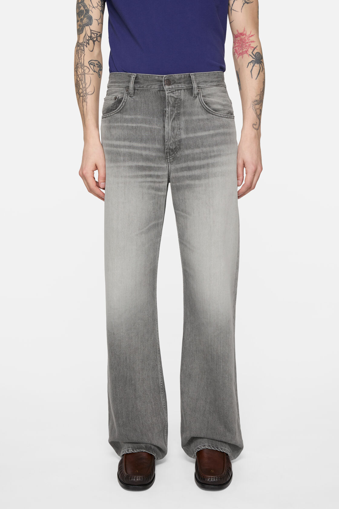 Regular fit jeans - 2021M, Ash grey, 2000x