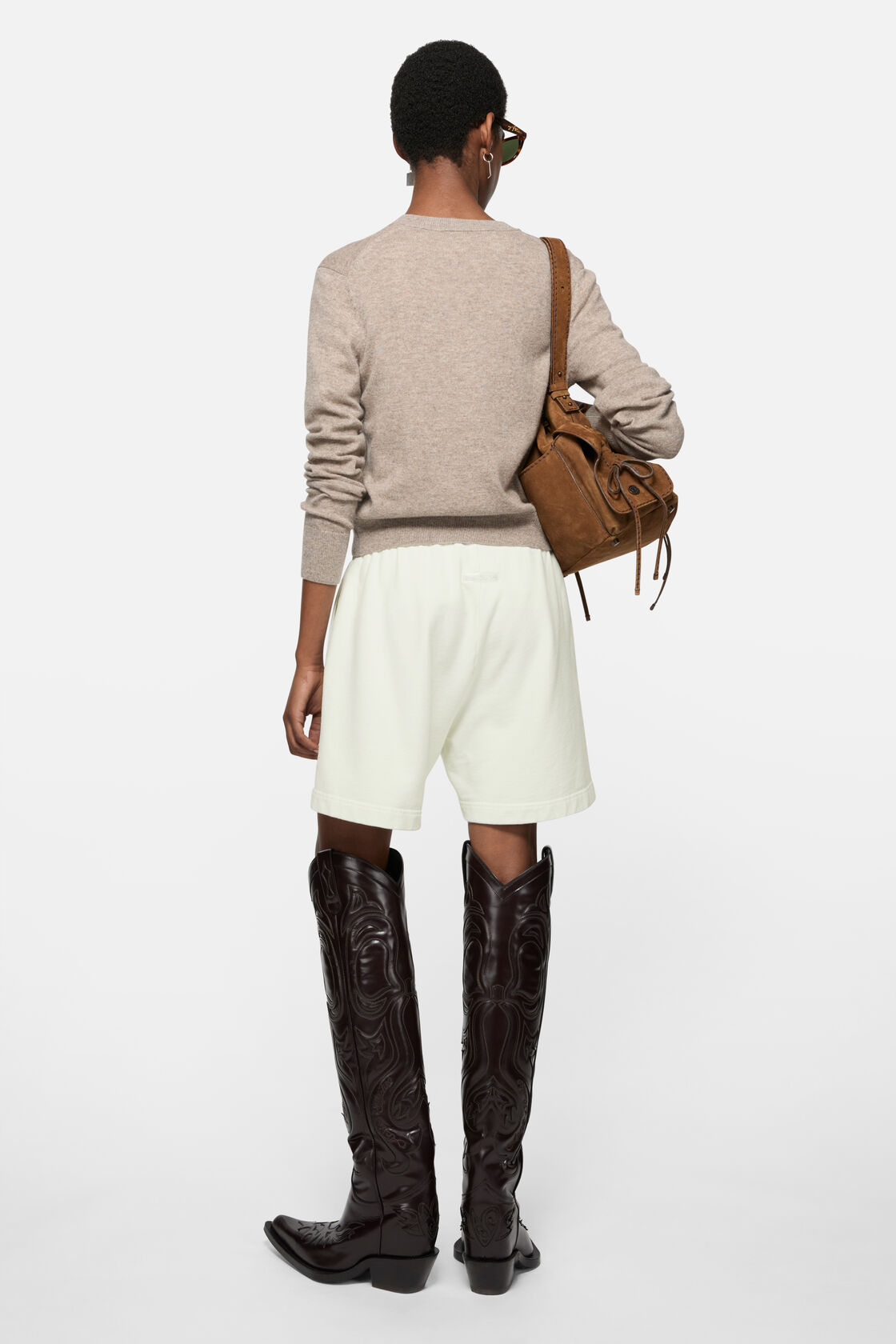 Cotton shorts, Ice White, 2000x