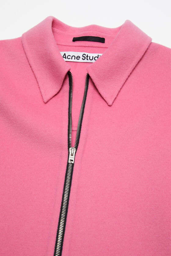 Acne Studios - ウールジッパージャケット - バブルピンク