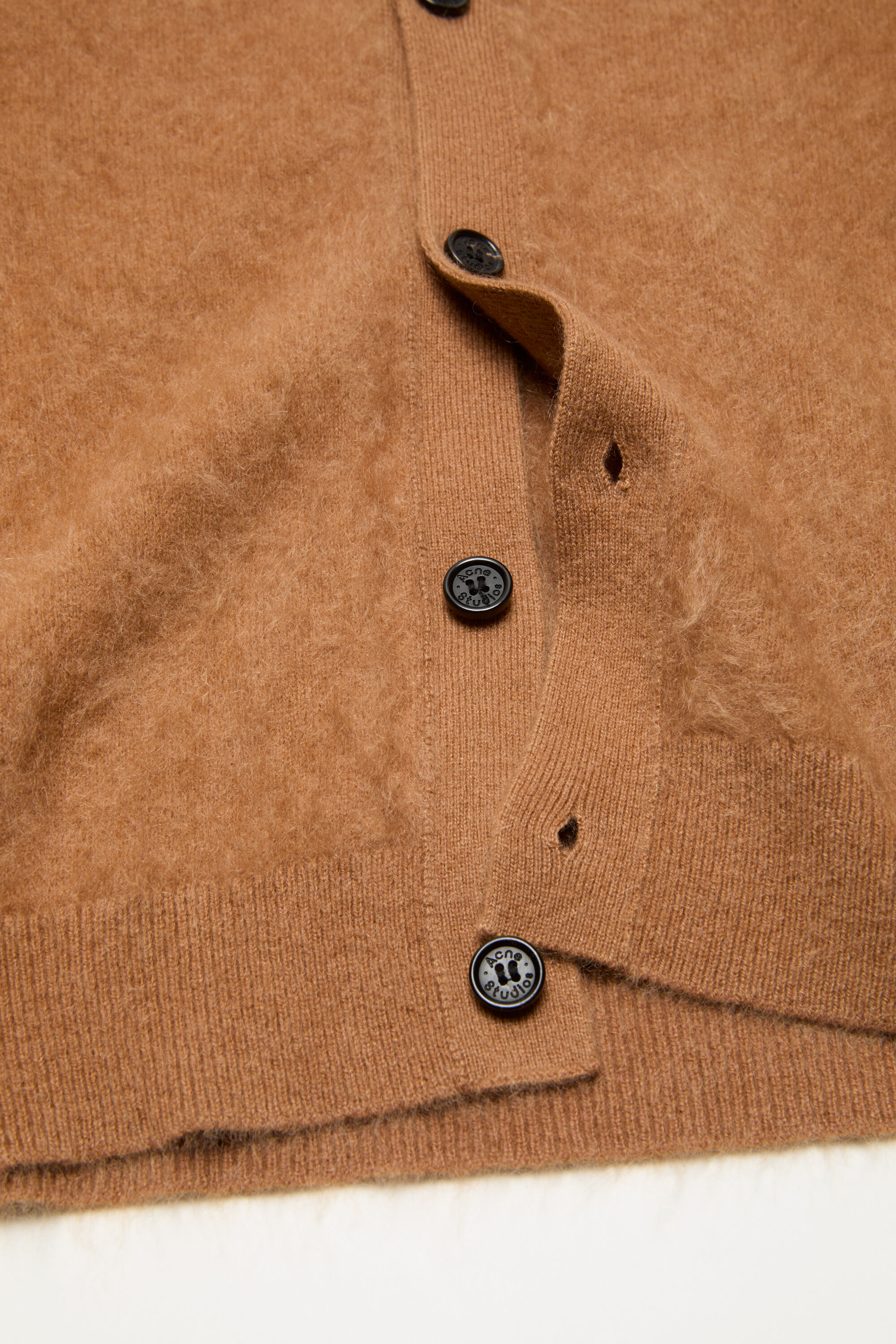 Acne Studios - カシミヤカーディガン - アーモンドブラウン
