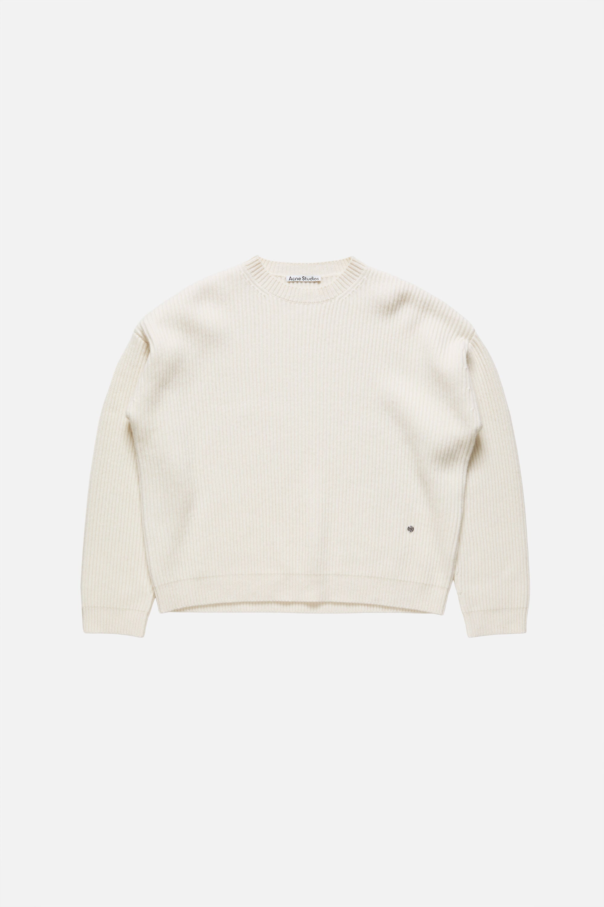 Acne Studios - チャンキーカシミヤセーター - オフホワイト
