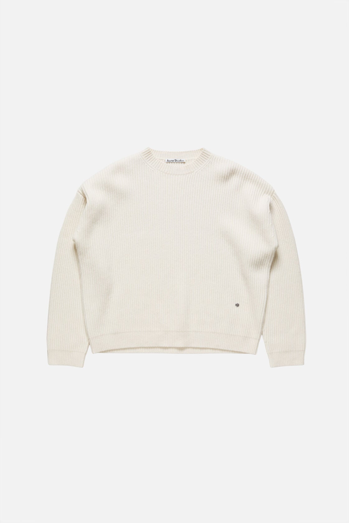 Chunky cashmere sweater, Off white, 2000x