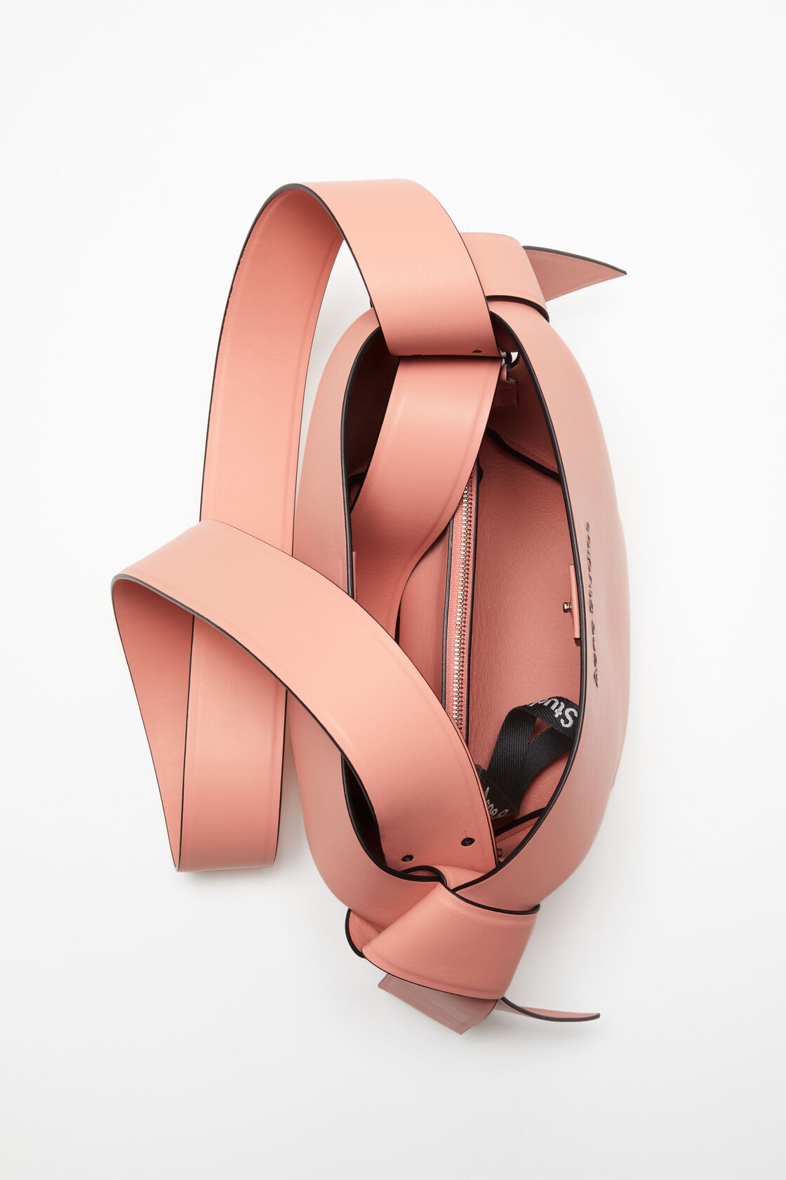 Musubi mini shoulder bag, Salmon pink, 2000x