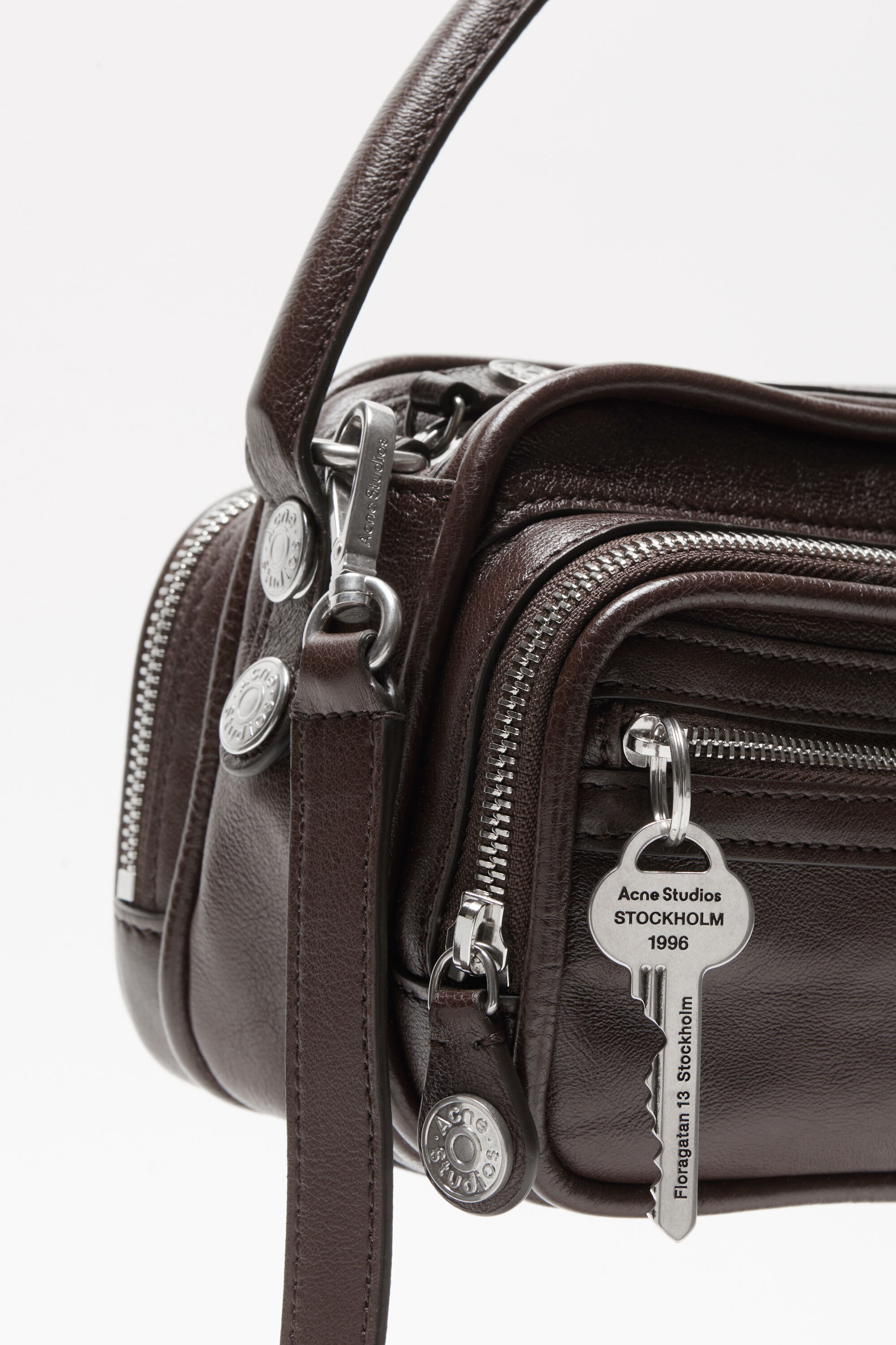 Acne Studios - Camero kit crossbody bag - Chocolate brown