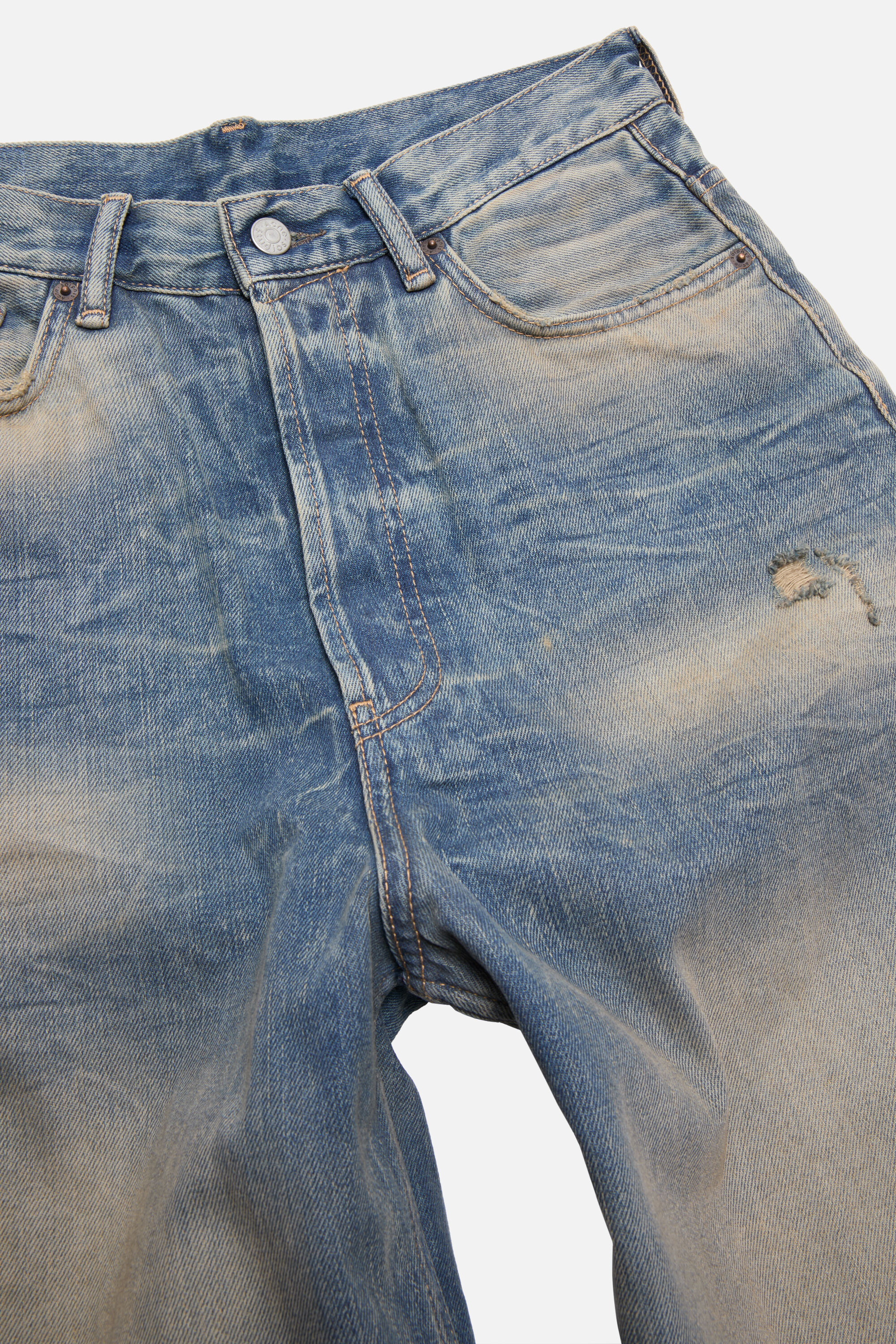 Acne Studios - Denim shorts - Loose Fit - Mid blue