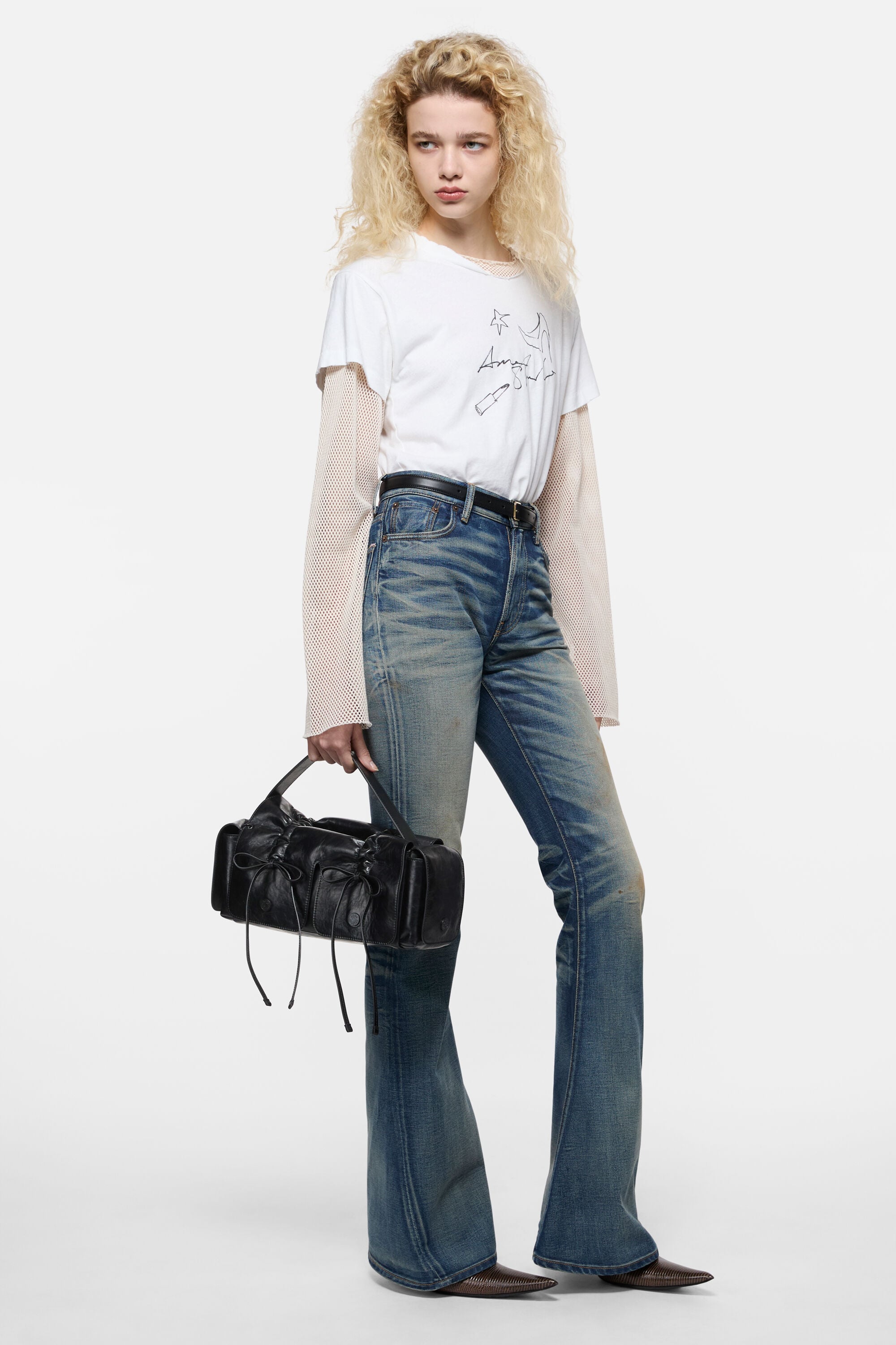 Acne Studios - Multipocket shoulder bag - Black