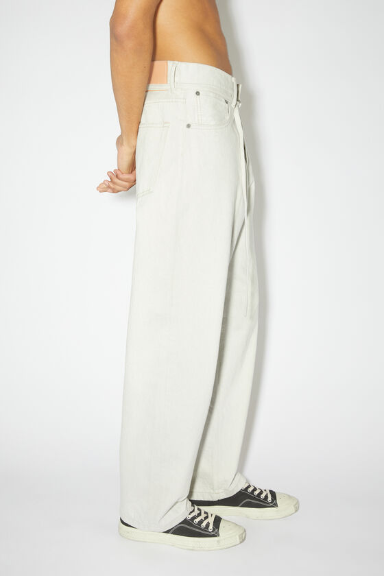 Acne Studios - Loose fit jeans -1991 Toj - Ecru/ecru 