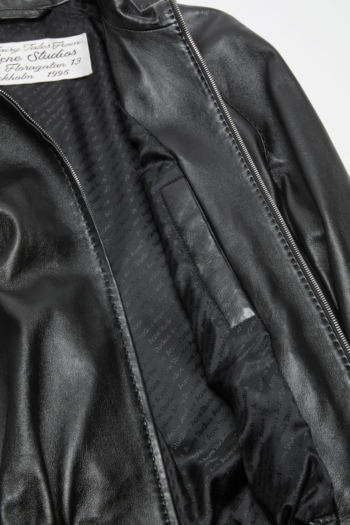 Leather jacket, Black, 2000x