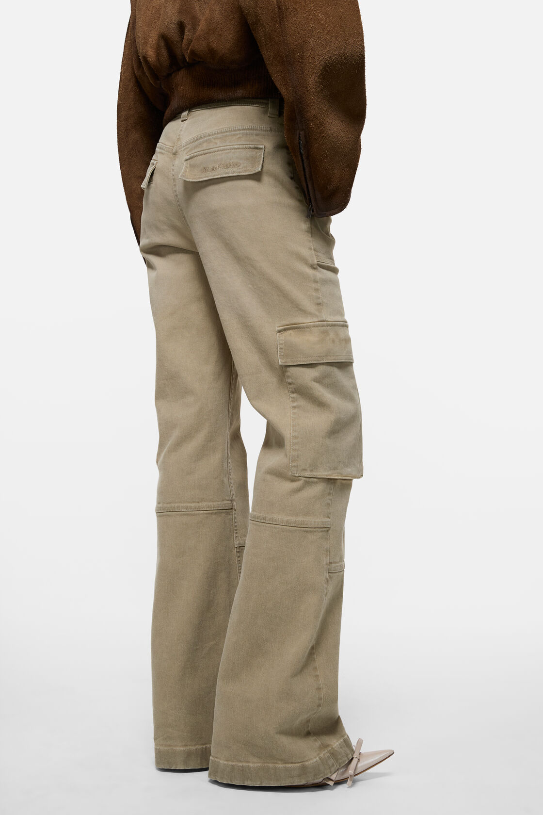 Twill cargo trousers, Camel Beige, 2000x