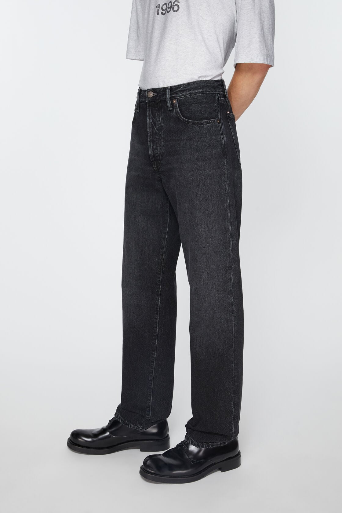 Regular fit jeans - 1996M, Black, 2000x