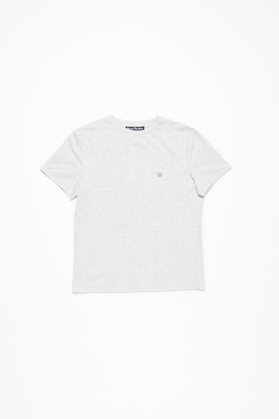 Acne Studios - Tシャツ - レギュラーフィット - ペールグレーメランジ