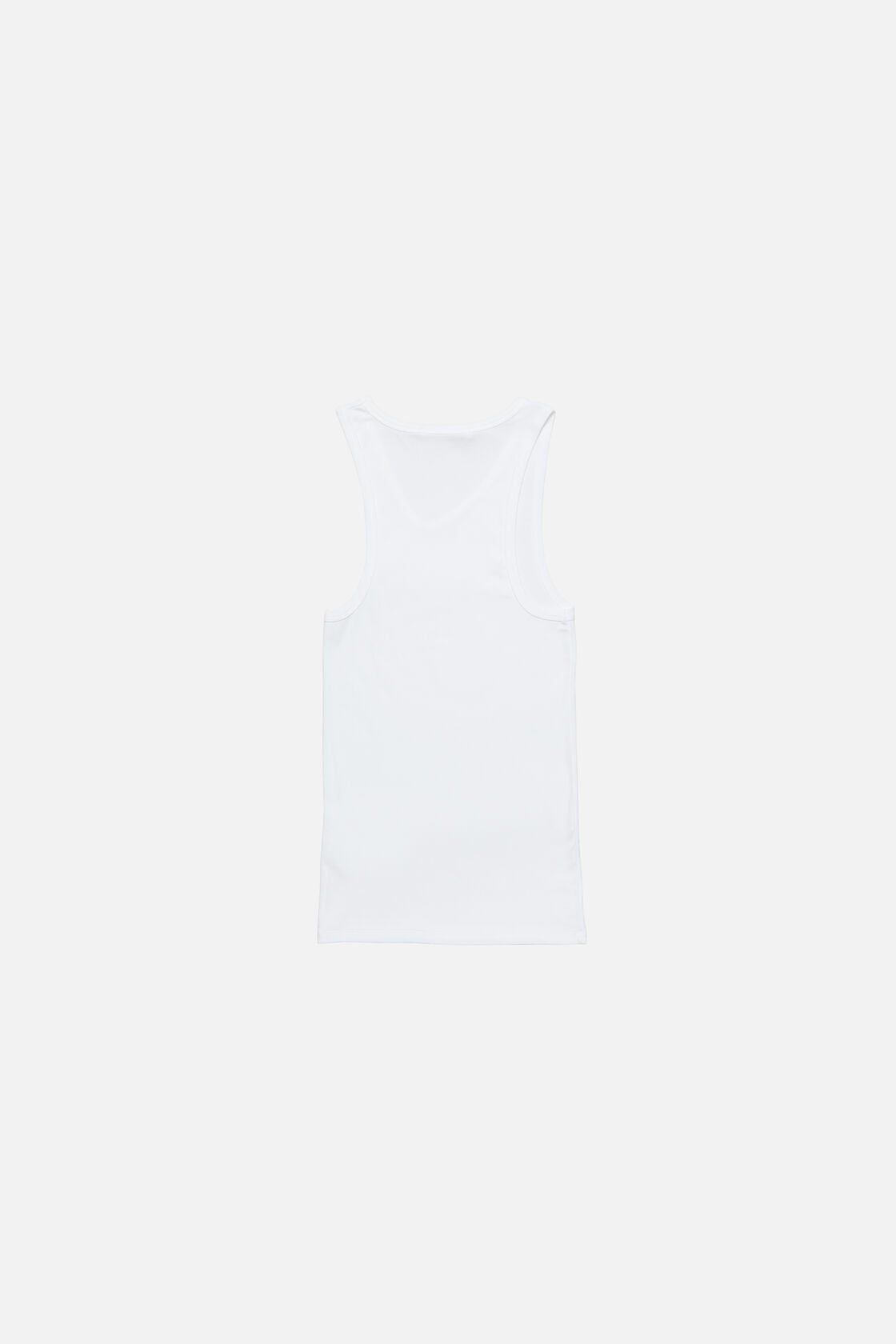 Asymmetrical Tank Top, White, 2000x