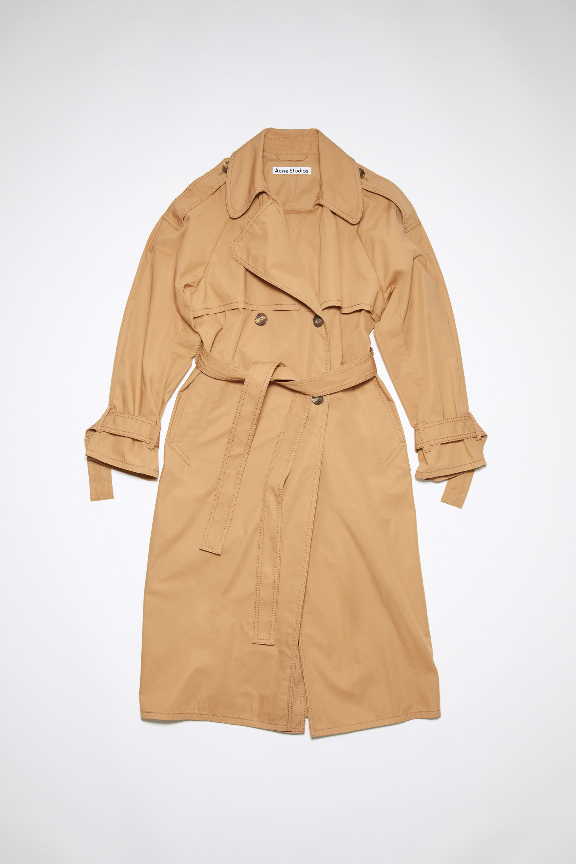 Acne Studios - トレンチコート - カーキベージュ