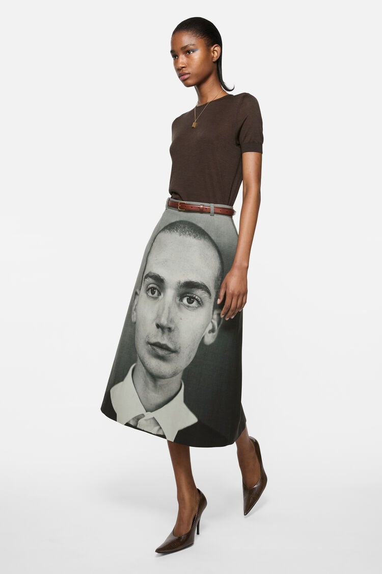 RW-WN-SKIR000070, Black/white