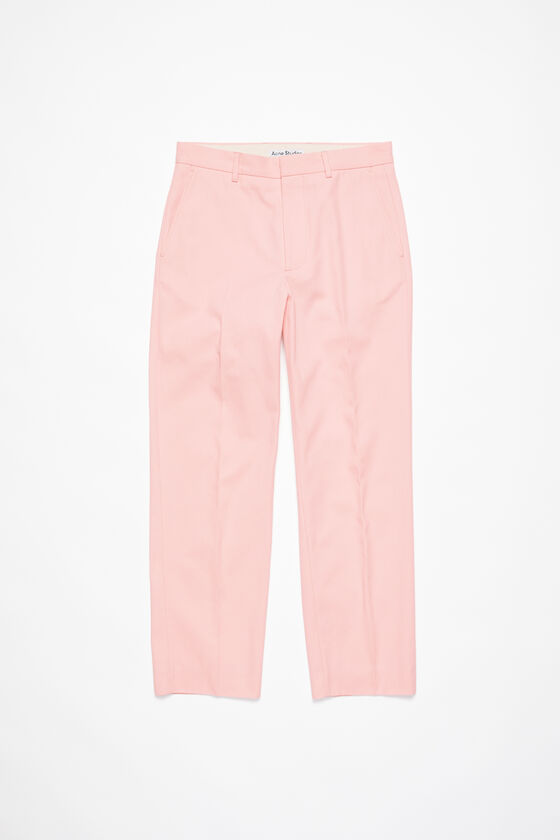 Acne Studios - Twill cotton-blend trousers - Pale Pink