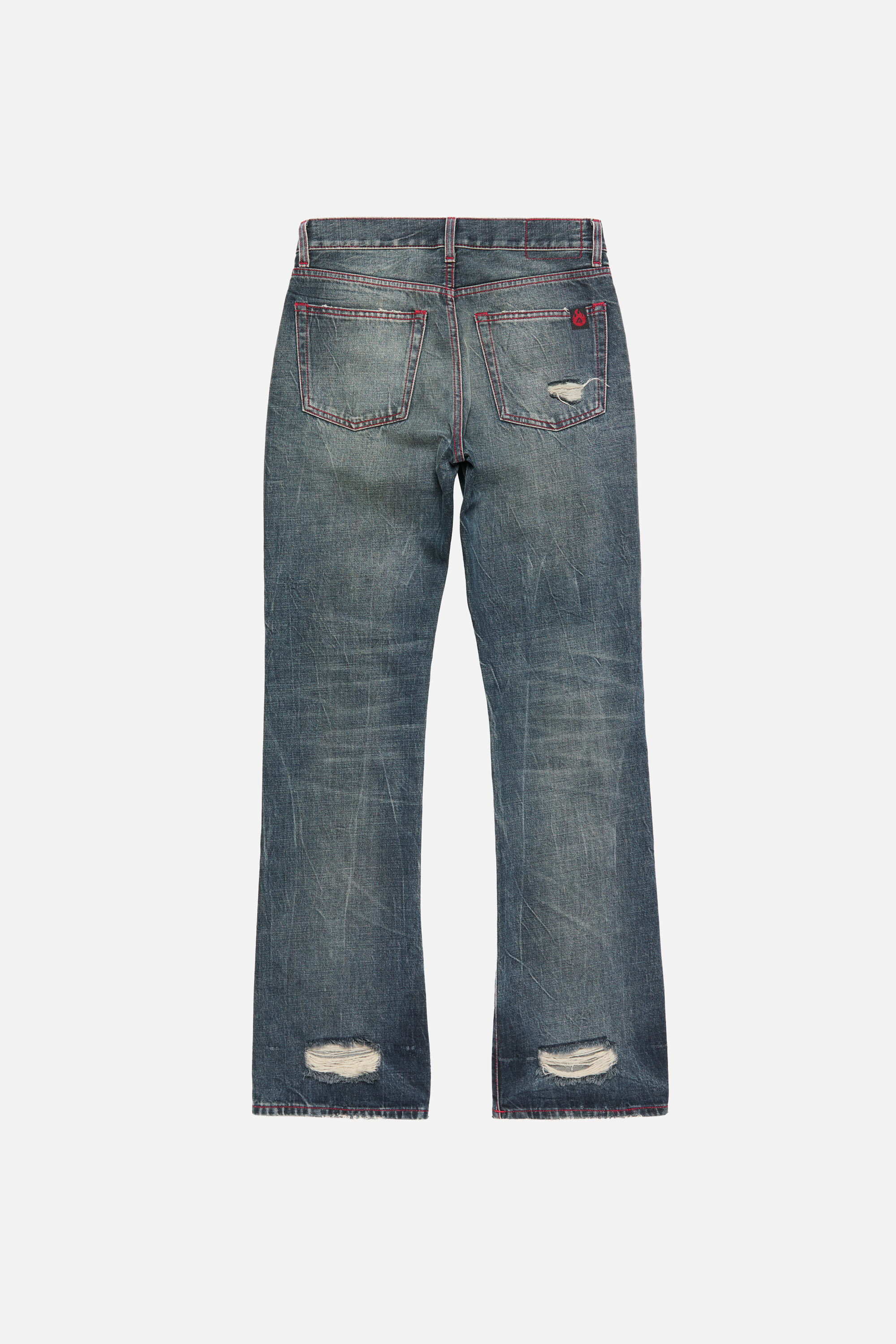Acne Studios - Re-edition worn jeans - 2009F - Mid Blue