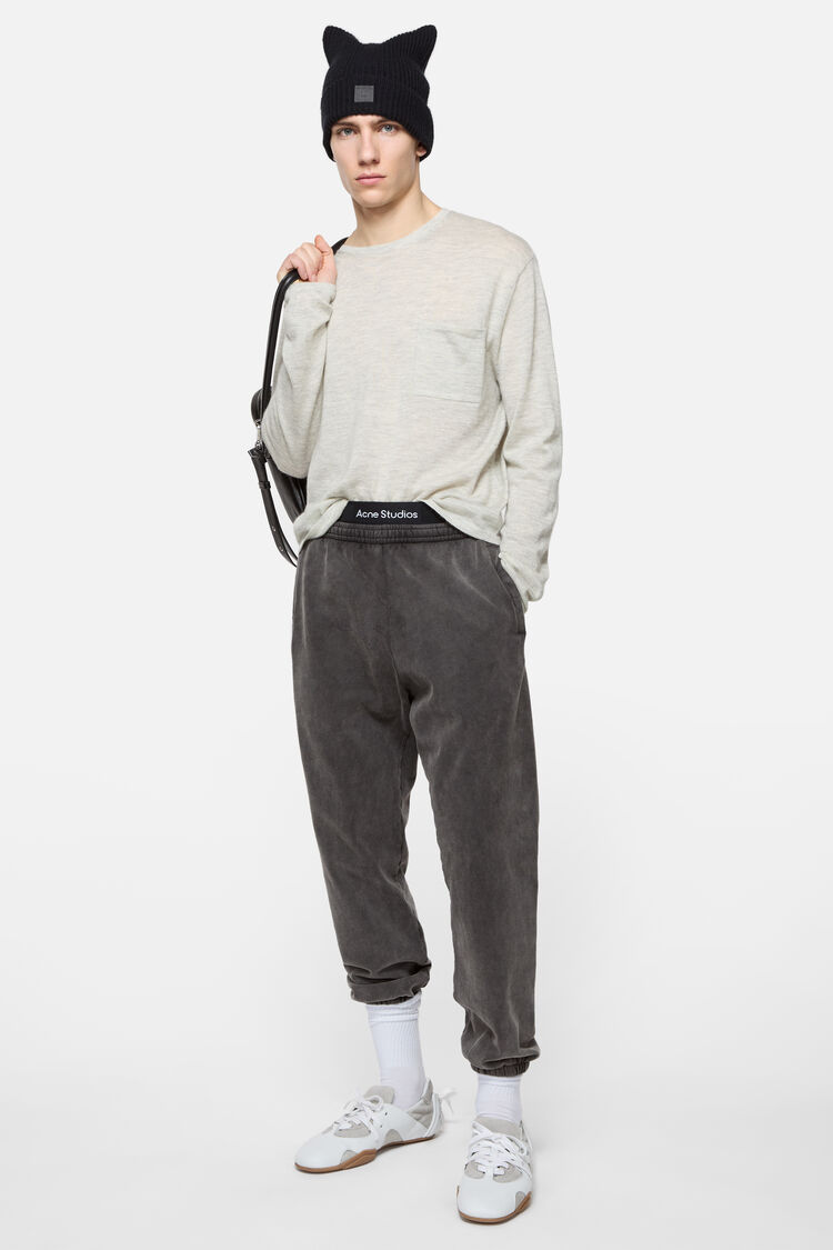 FN-MN-KNIT000520, Light Grey Melange