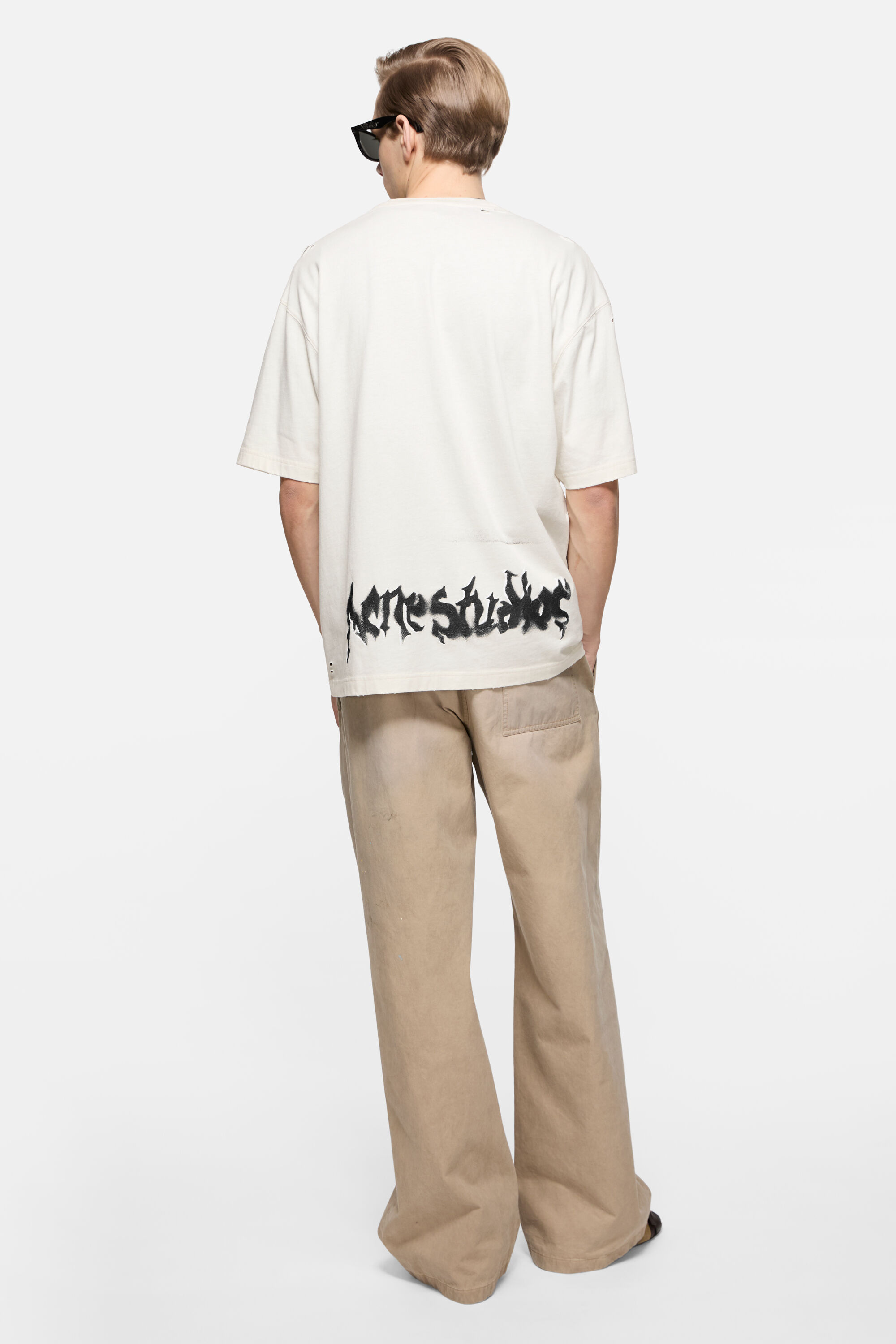 Acne Studios 半袖シャツ Acne Studios - Graphic t-shirt - White