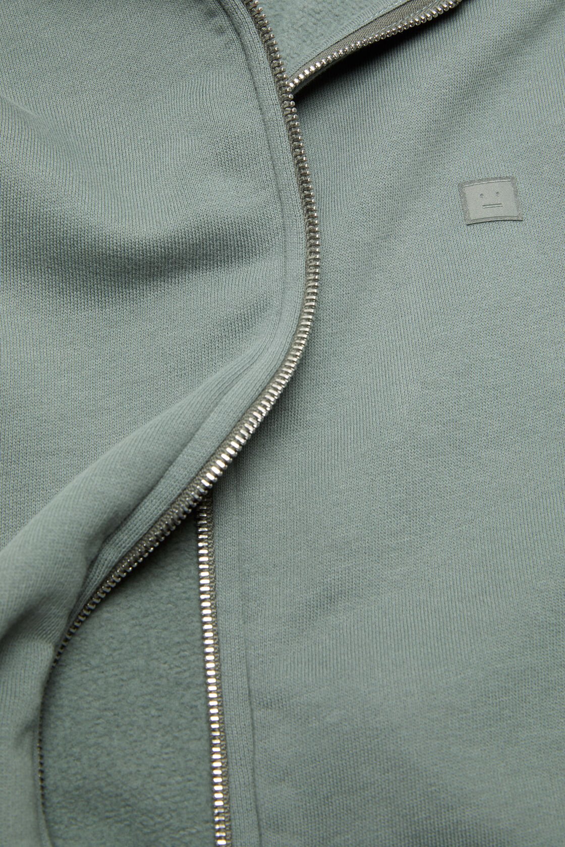 Hooded zipper sweater, Stone grey, 2000x