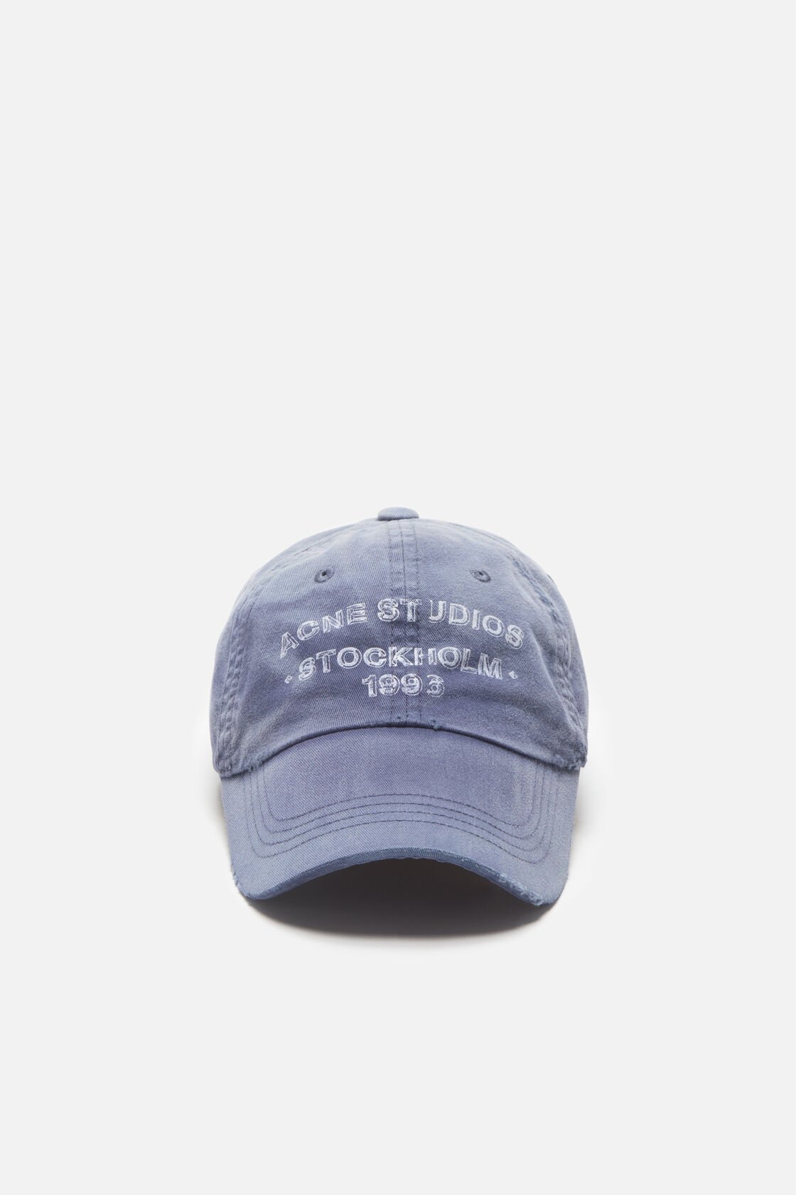 Washed logo cap, Navy, 2000x