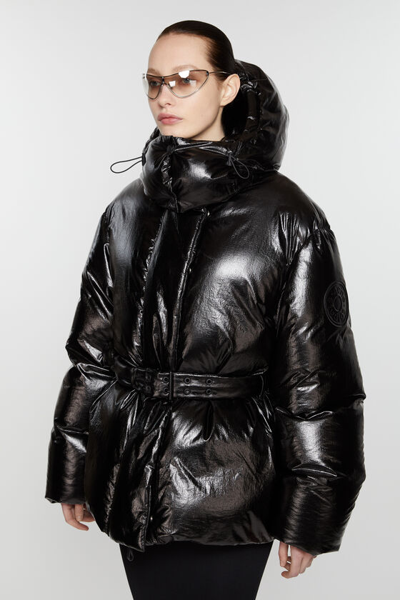 Acne Studios - Hooded puffer jacket - Black